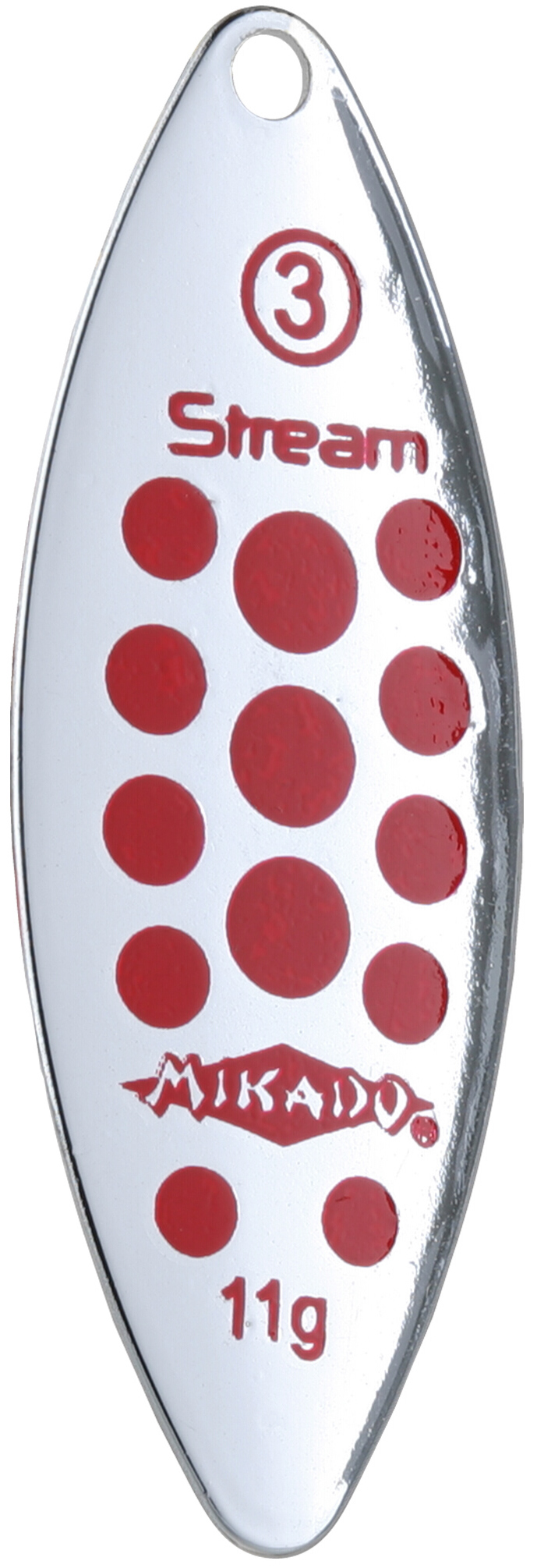 SPINNER - STREAM NO 2 - SILVER /10 - 1 pcs.