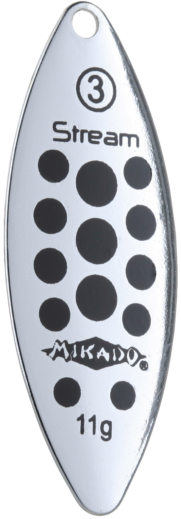 SPINNER - STREAM NO 1 - SILVER /11 - 1 pcs.