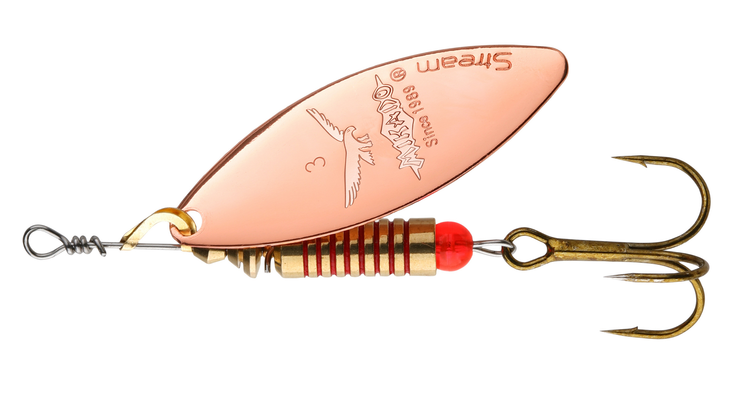 SPINNER - STREAM NO 3 - COPPER /00 - 1 pcs.