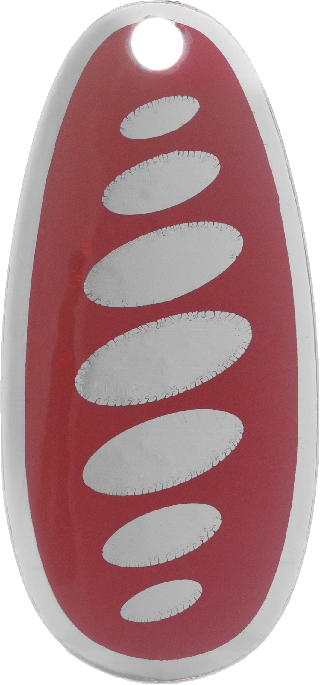 SPINNER - WINDMILL nr 1 - SILVER RED - 1 pcs.