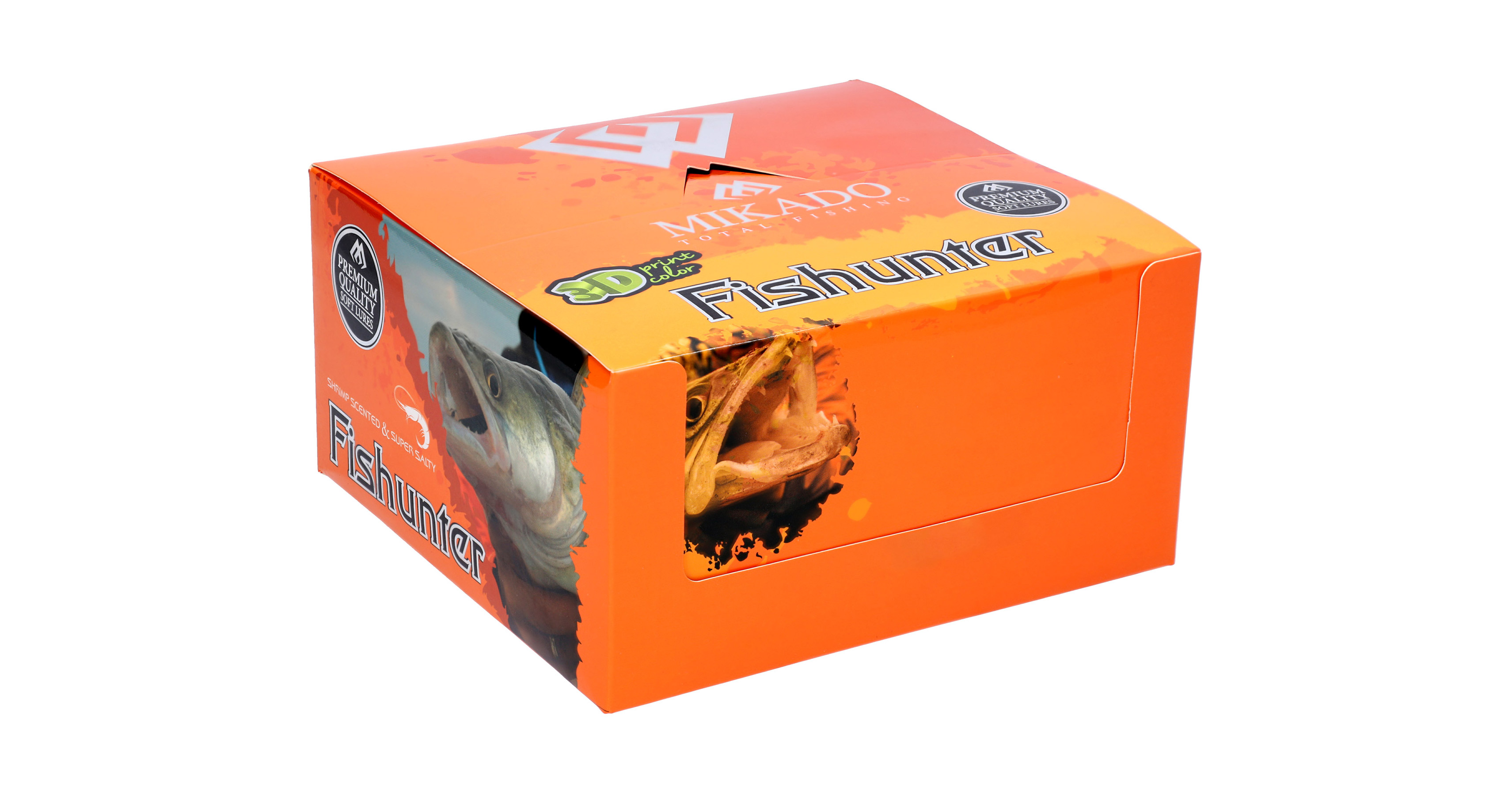 LURE - FISHUNTER 8cm/3D ROACH - 5 pcs.