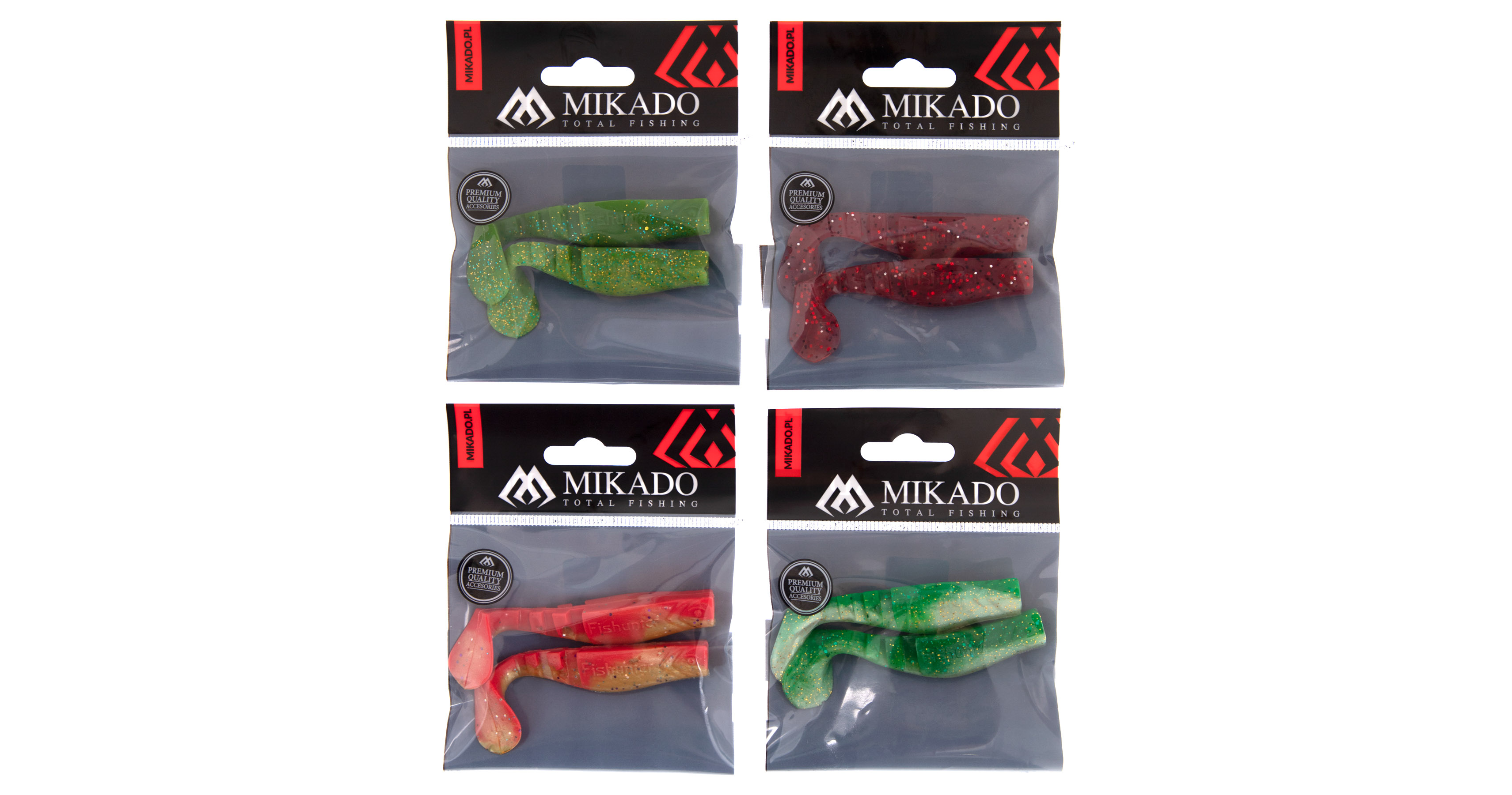 LURE - FISHUNTER II 7.5cm/FLUO MIX - 2 pcs.