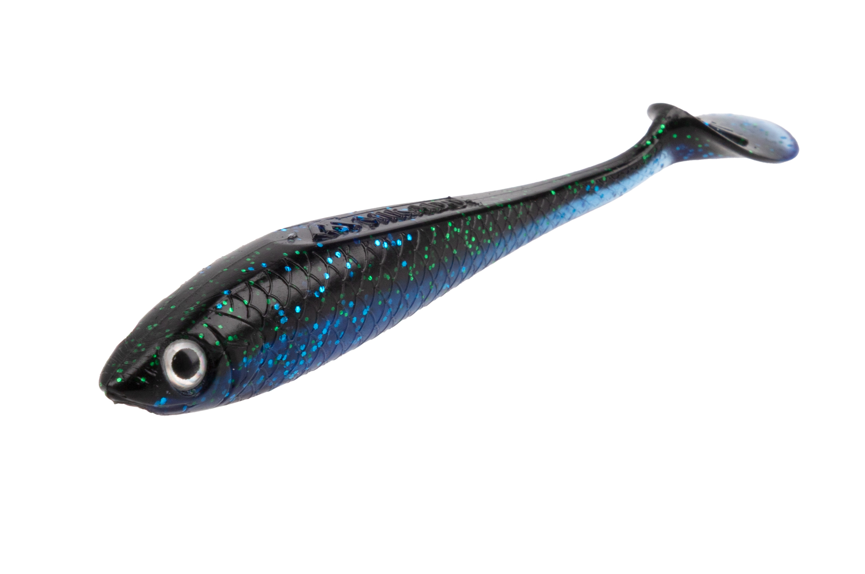 NÁSTRAHA - M-Craft SHAD 100mm / BLUE BLACK - 3 ks.