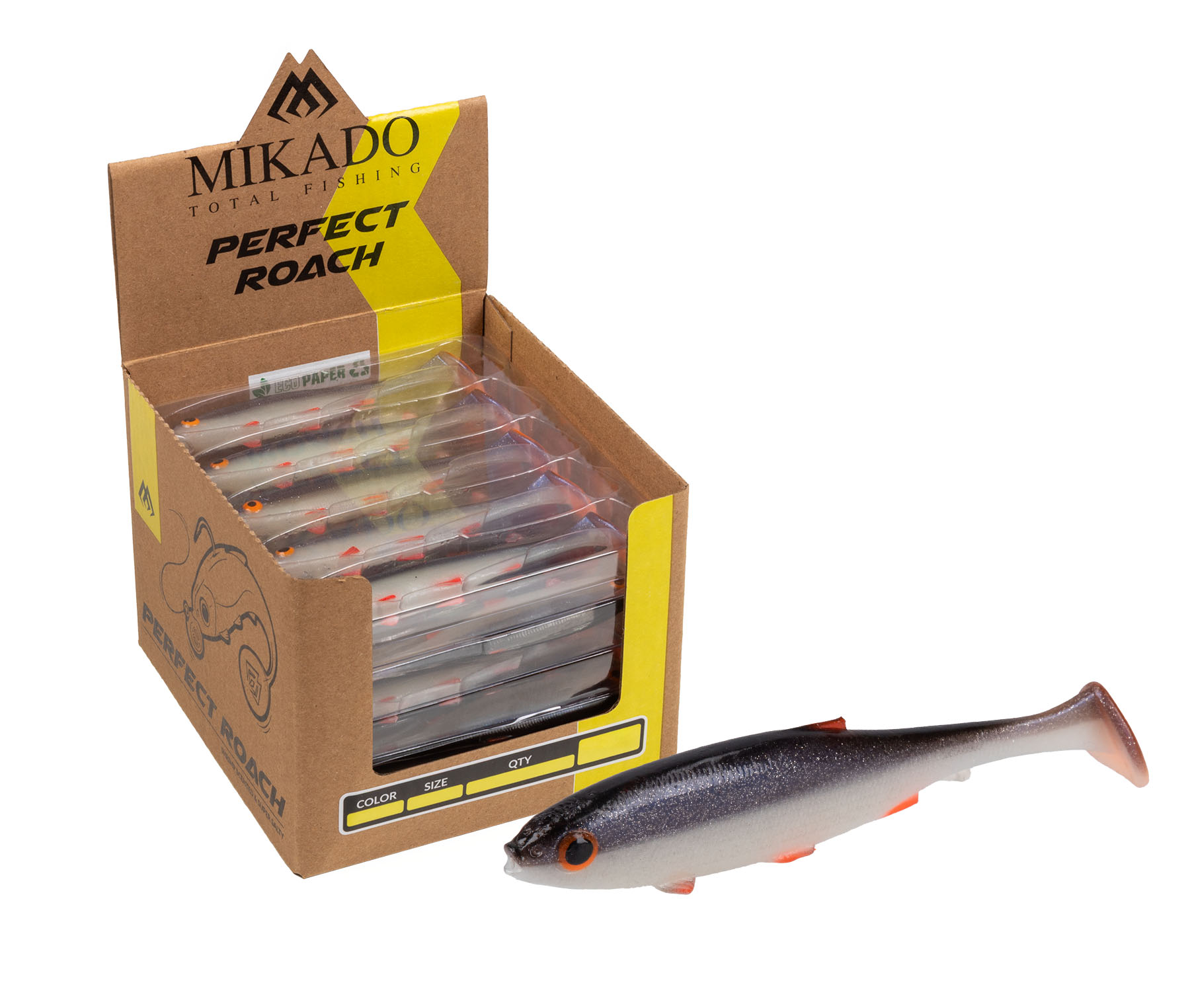 NÁSTRAHA - PERFECT ROACH 10cm/3D PERCH- BULK - 25 ks.