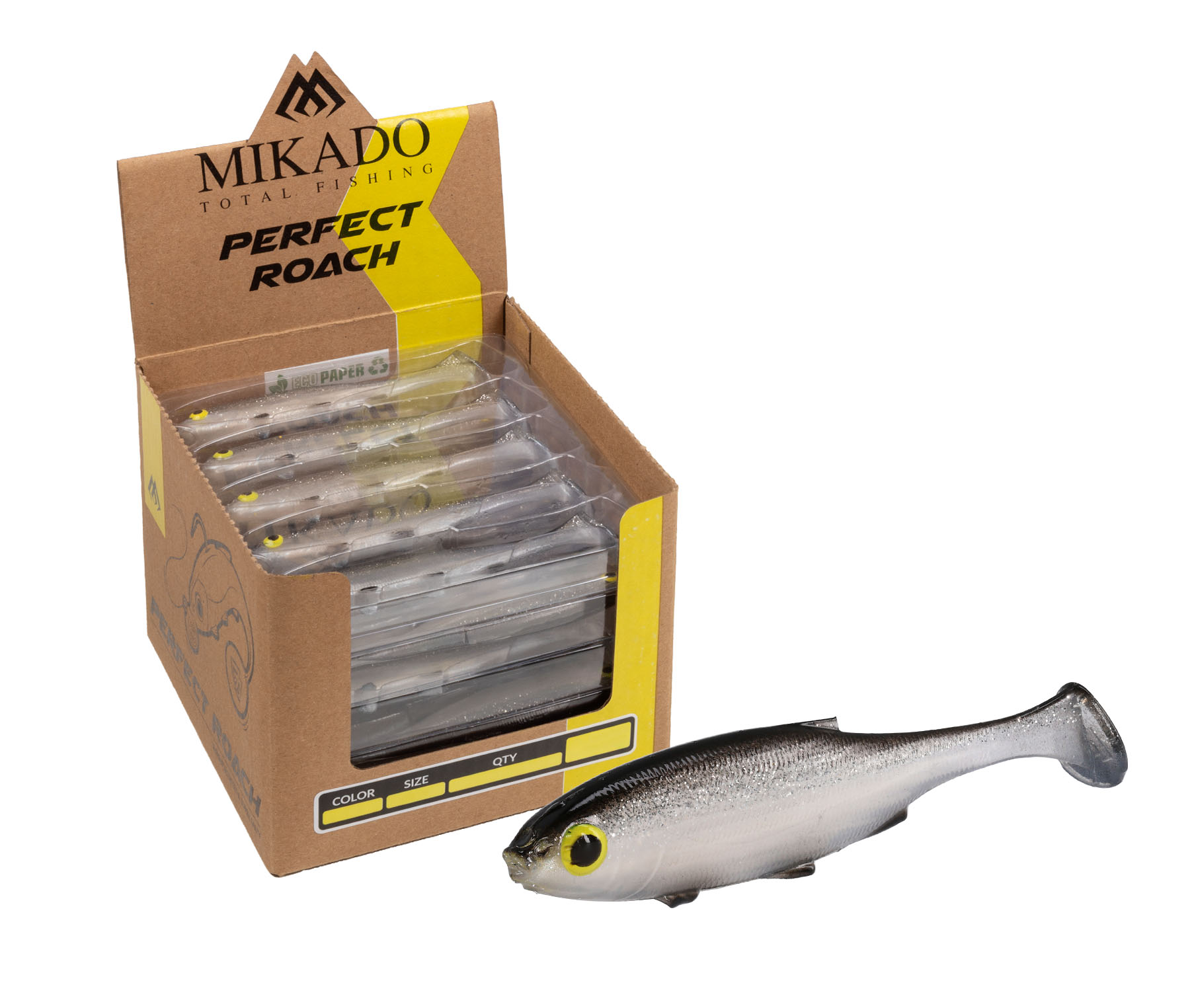 Mikado Przynęta Perfect Roach 10cm/shiny Bleak- Bulk