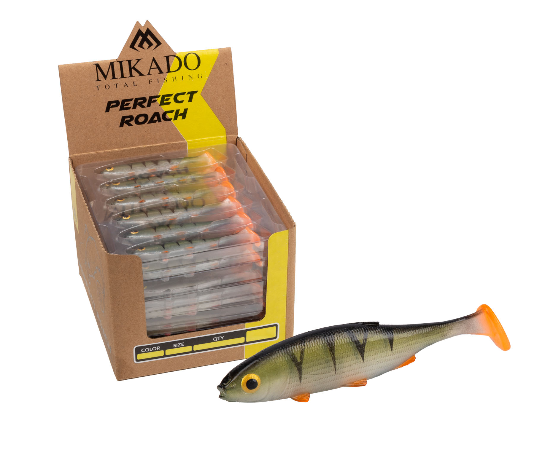 Mikado Przynęta Perfect Roach 8.5cm/natural Perch- Bulk
