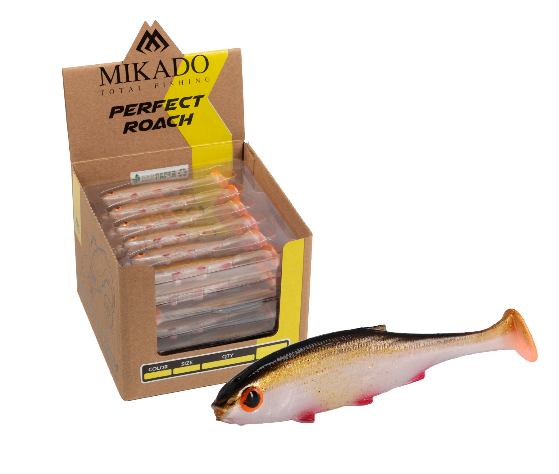 Mikado Przynęta Perfect Roach 8.5cm/rudd- Bulk