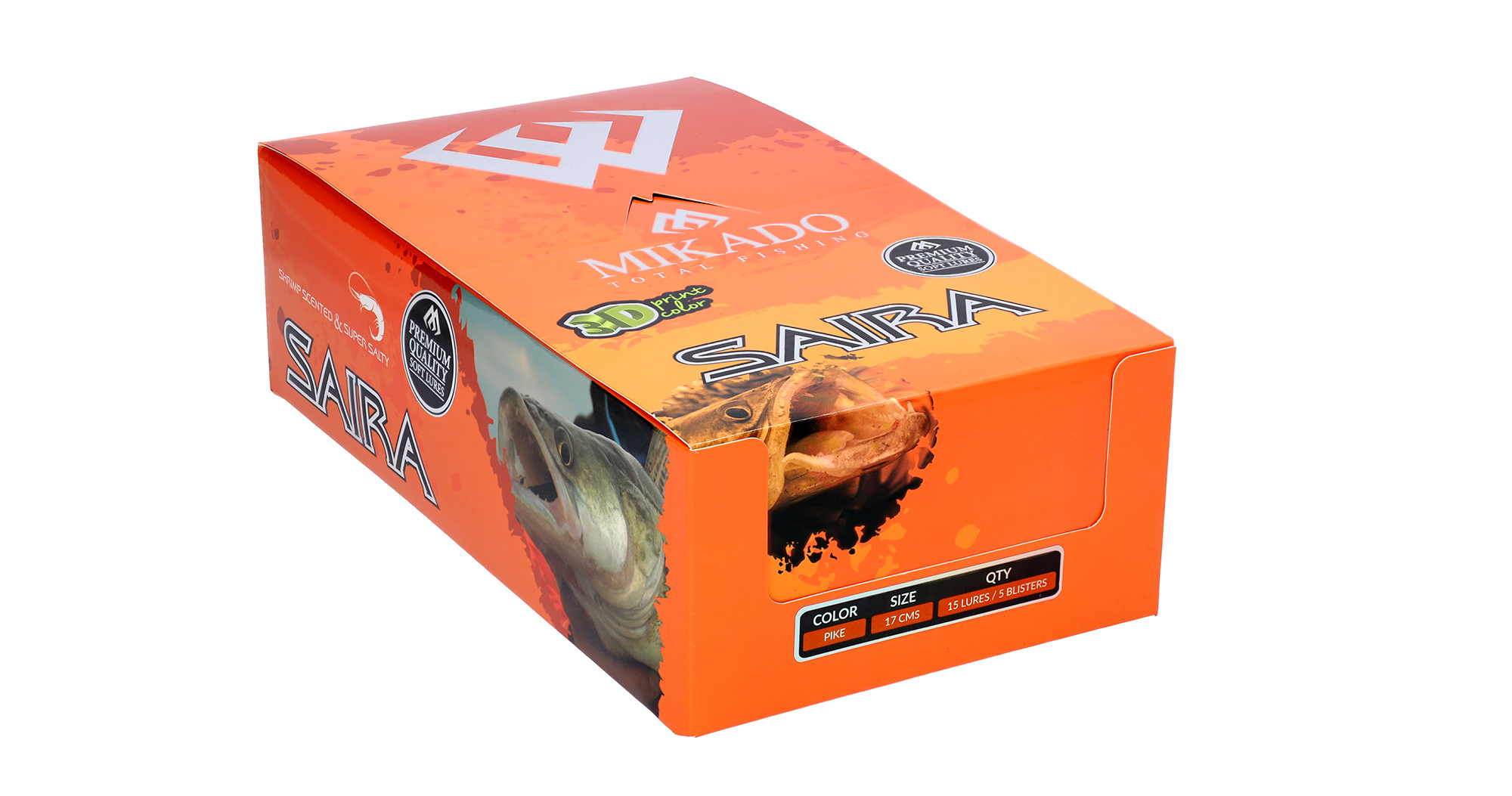 LURE - SAIRA 17cm/3D ROACH - 3 pcs.