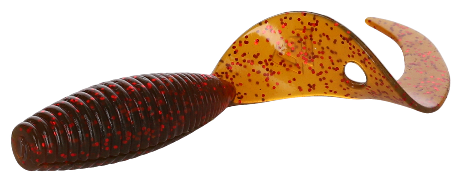 LURE - TWISTER 38mm/ MOTOROIL RED - 10 pcs.