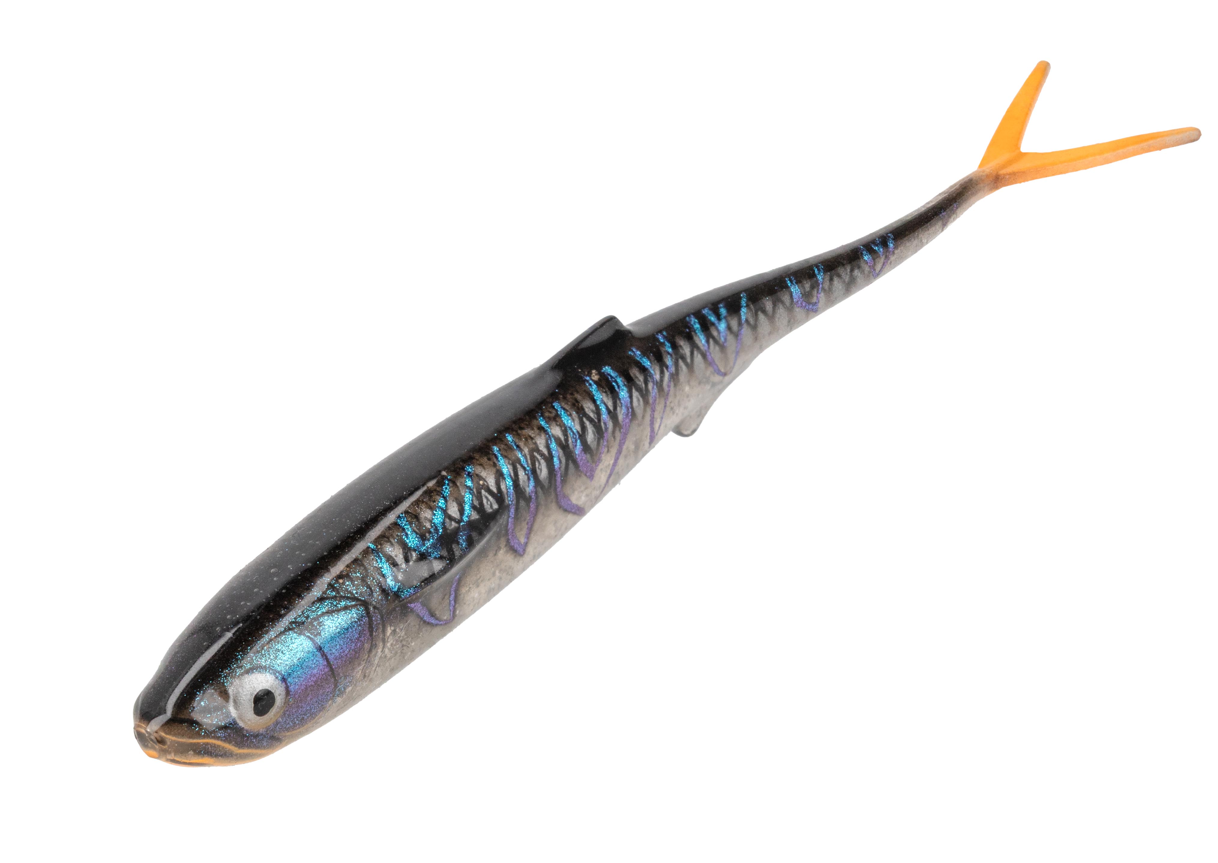 NÁSTRAHA - MFT V-TAIL 23cm/59g/BLUE ICE - 1 ks.