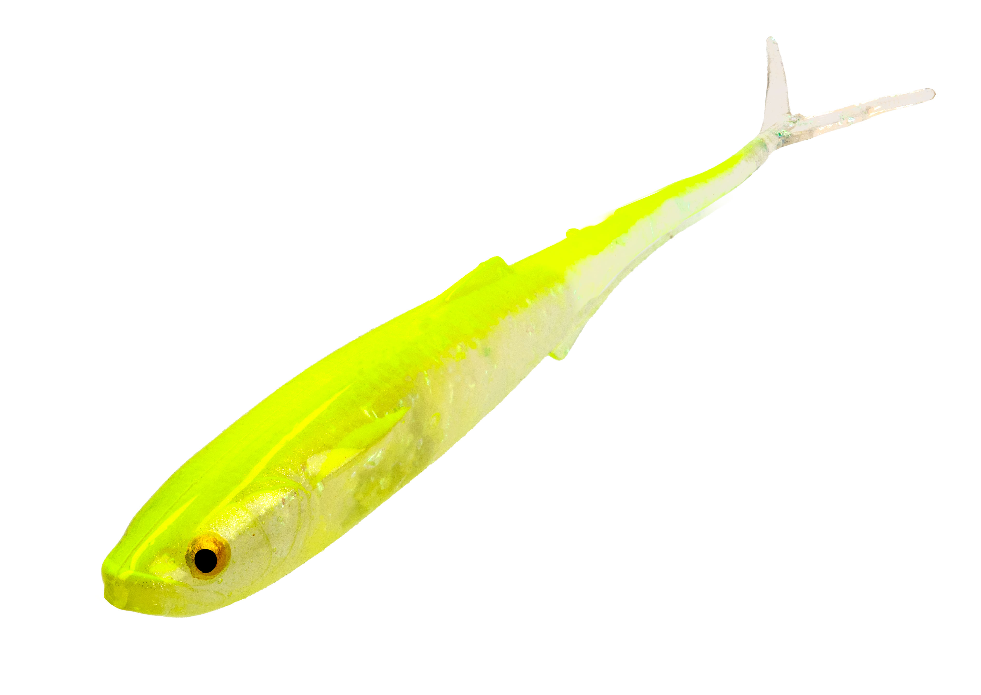 NÁSTRAHA - MFT V-TAIL 17cm/22g/MAGIC FLUO - 1 ks.