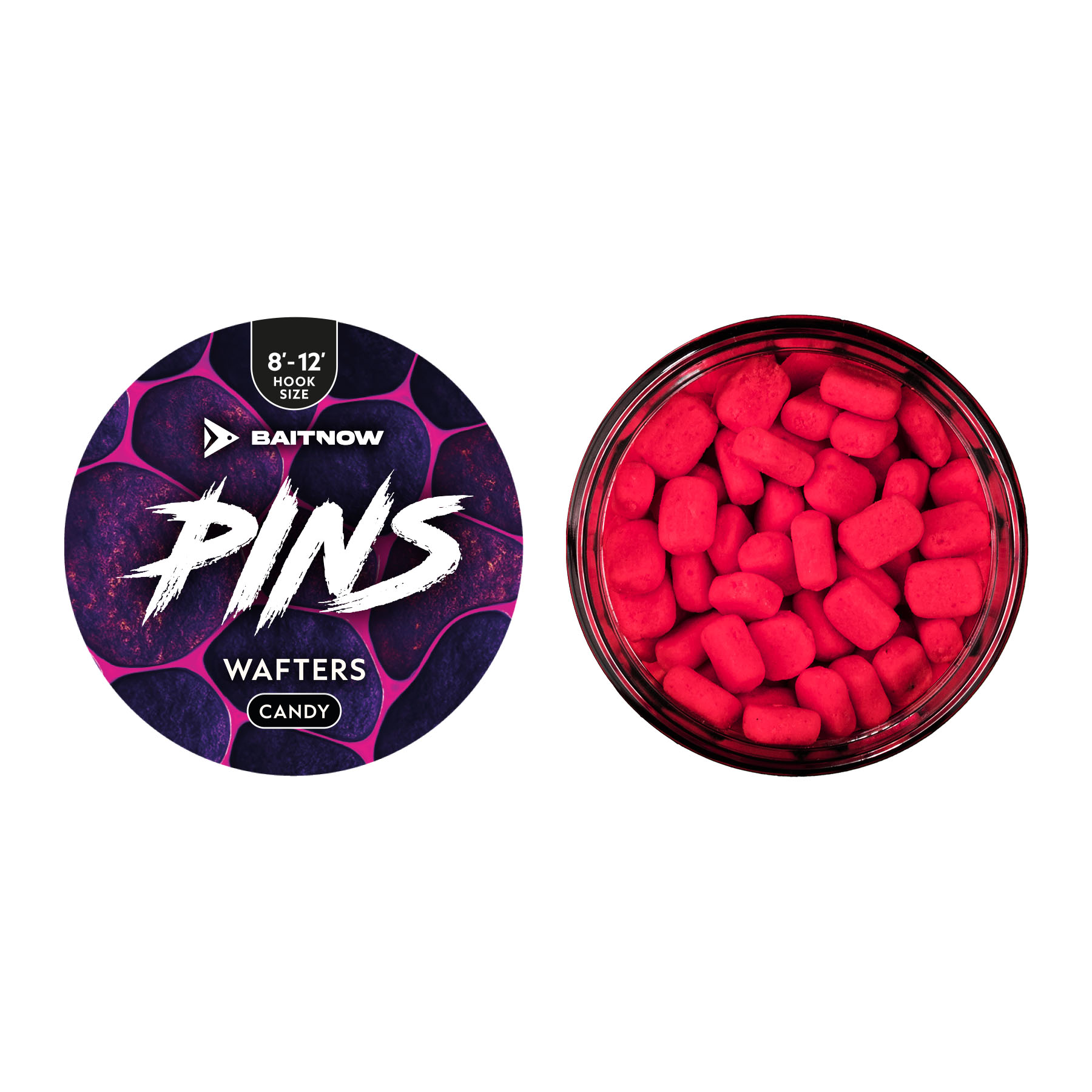 BaitNow Wafters Method Feeder Pins Candy Roz.hook 8-12 12g