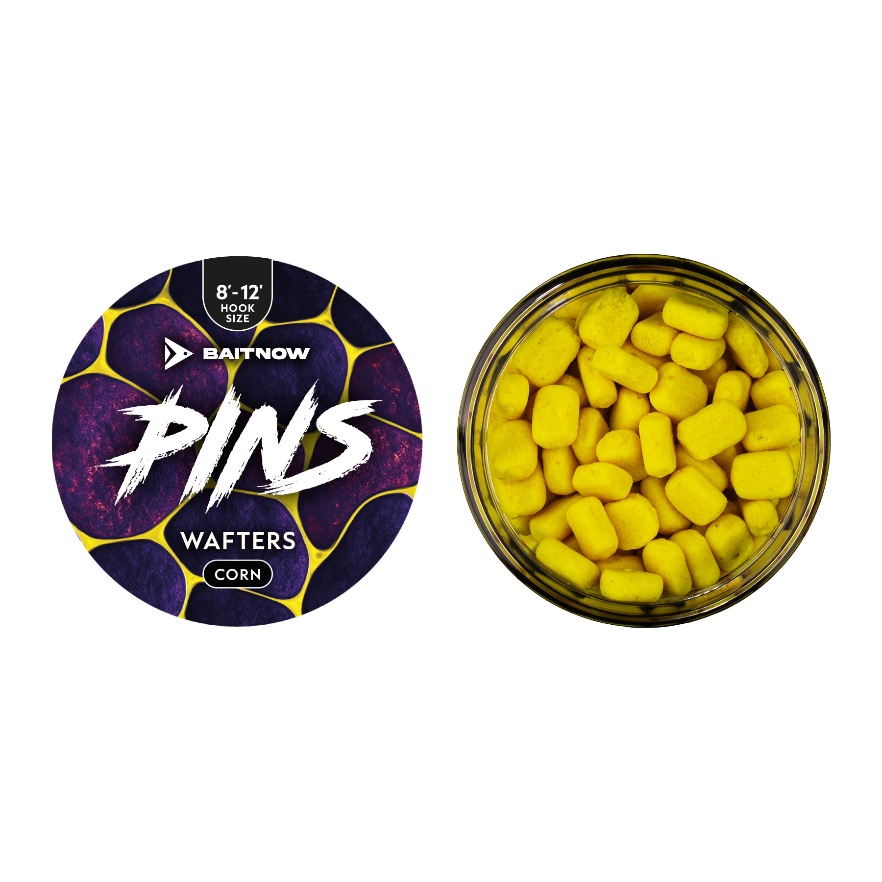 BaitNow Wafters Method Feeder Pins Corn Roz.hook 8-12 12g