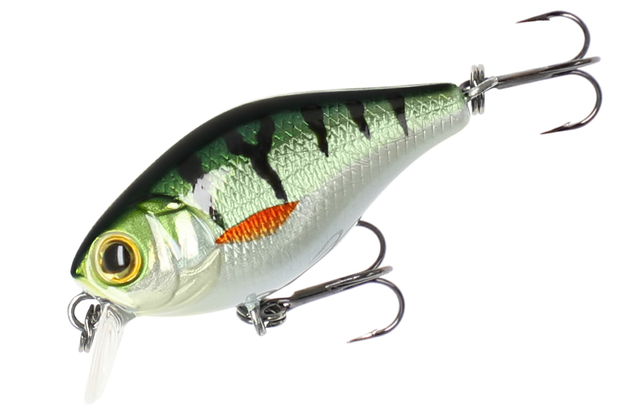 WOBBLER FISHUNTER BOLD HEAD - 4cm/NATURAL PERCH - FLOATING - 1 pcs.