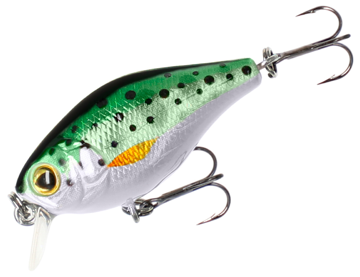 WOBBLER FISHUNTER BOLD HEAD - 4cm/RAINBOW TROUT - FLOATING - 1 pcs.