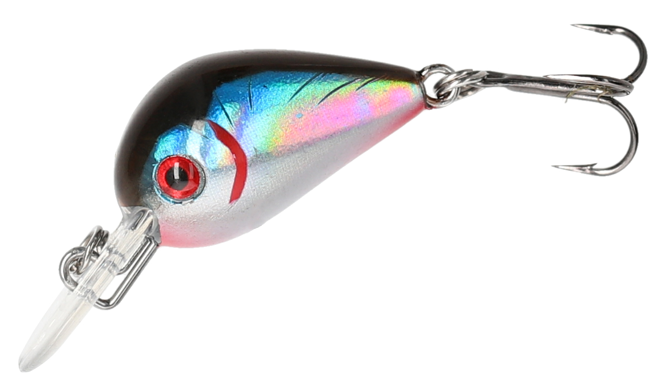 WOBBLER - DUENDE - 2.5cm/2.5g/NATURAL BROWN BACK - FLOATING - 1 pcs.