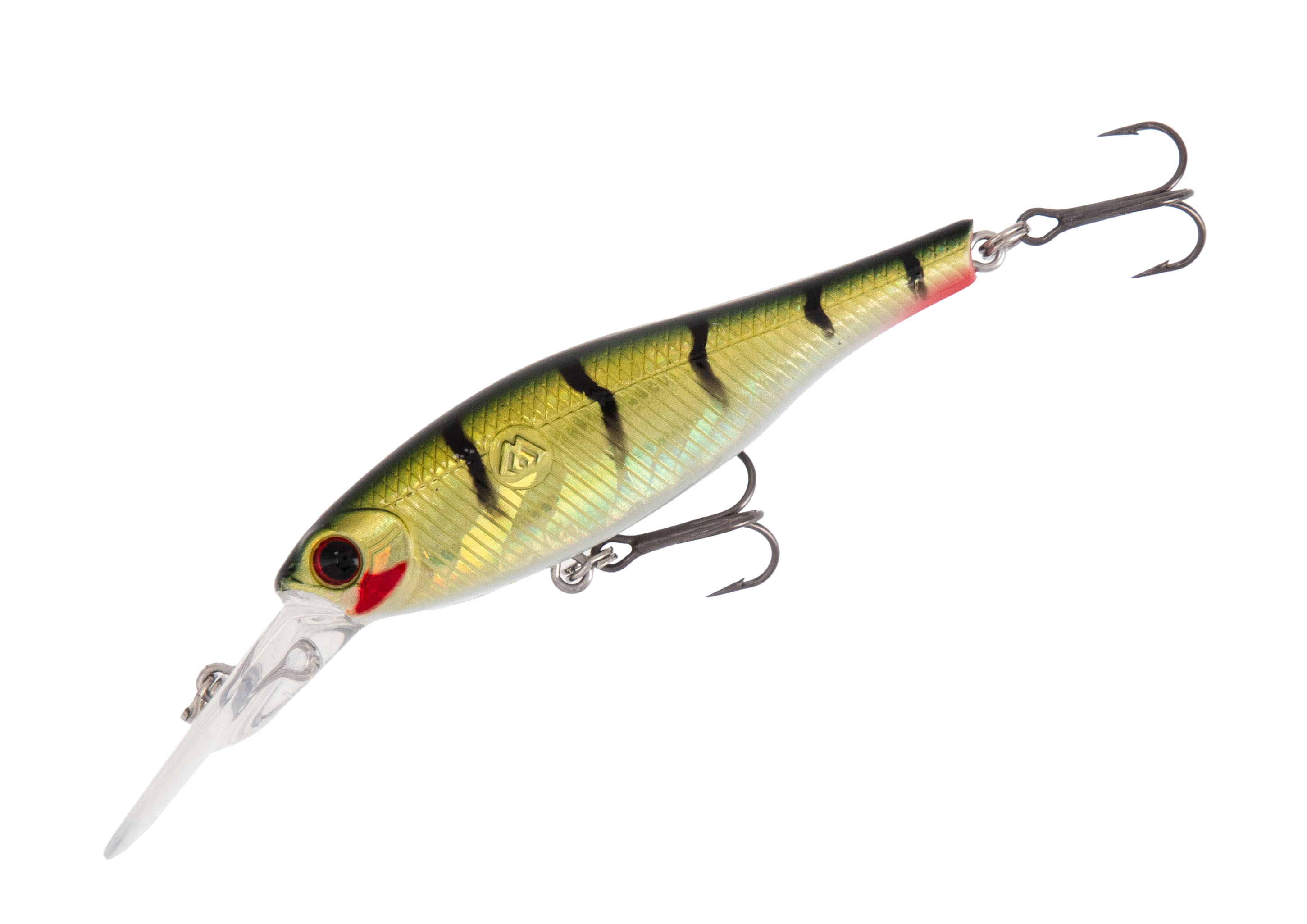 WOBBLER EVO TWITCH - 40mm/2.4g/GREEN PERCH - SUSPENDING - 1 pcs.