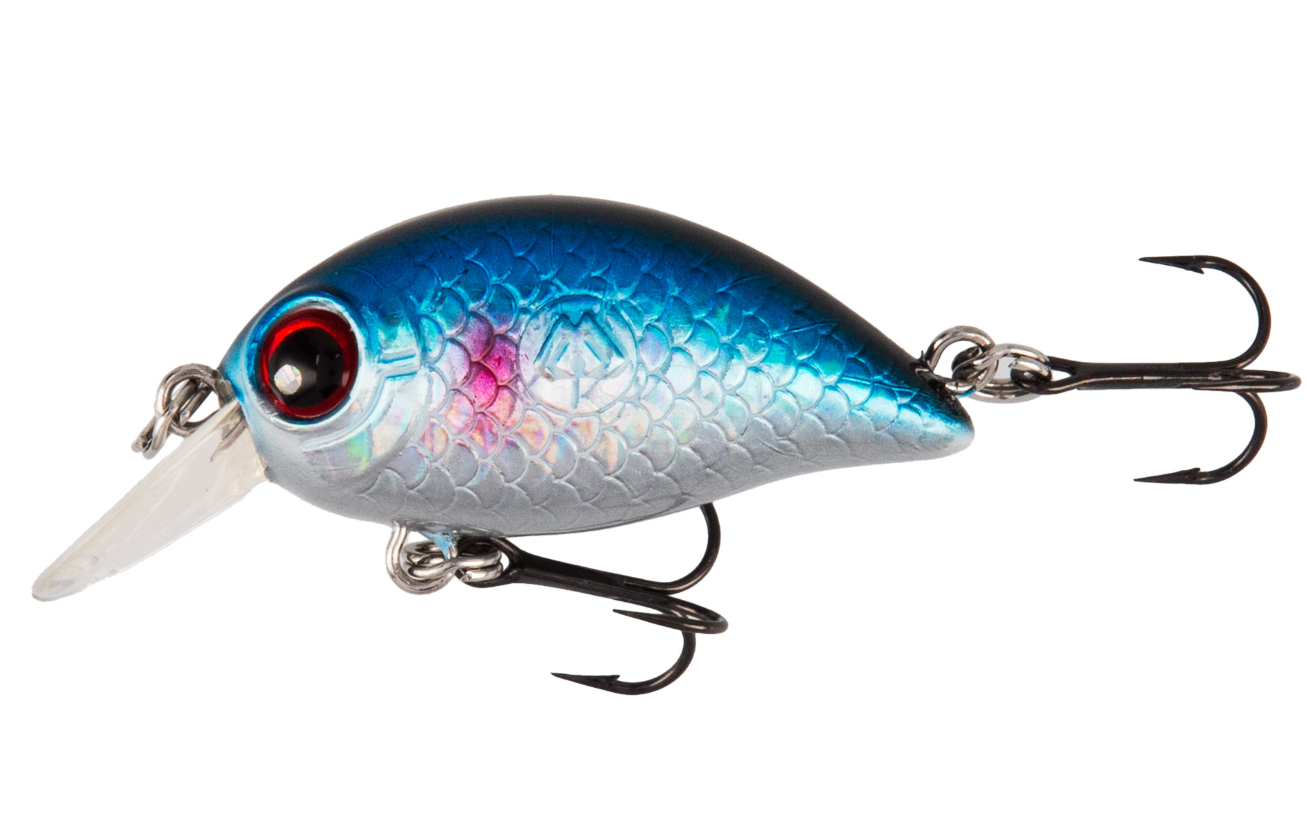 WOBBLER SHIMMY - 34mm/3.0g/BLUE ROACH - FLOATING - 1 pcs.