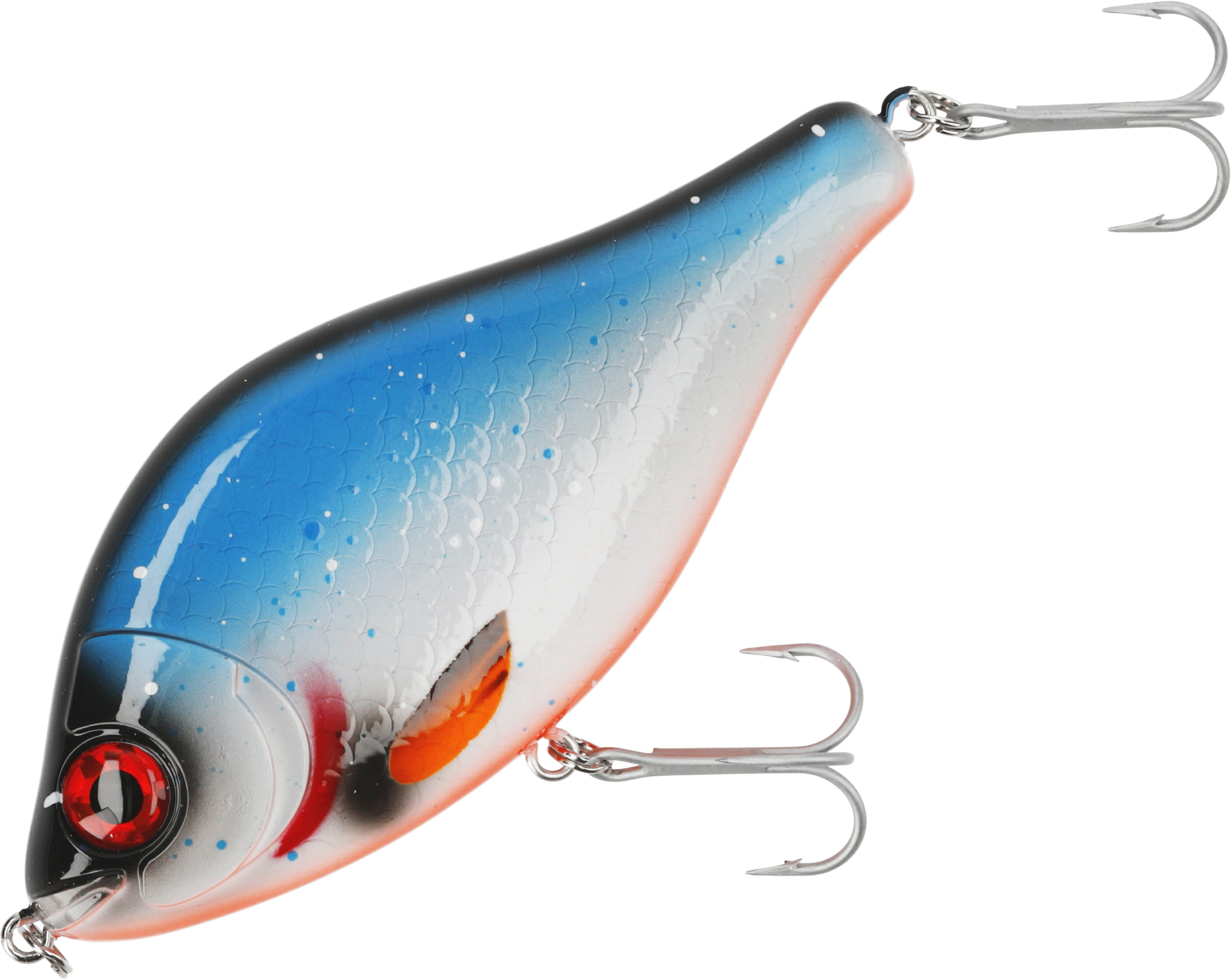 WOBBLER - MFT JERK - 7cm / BLUE ROACH SINKING - 1 pcs.