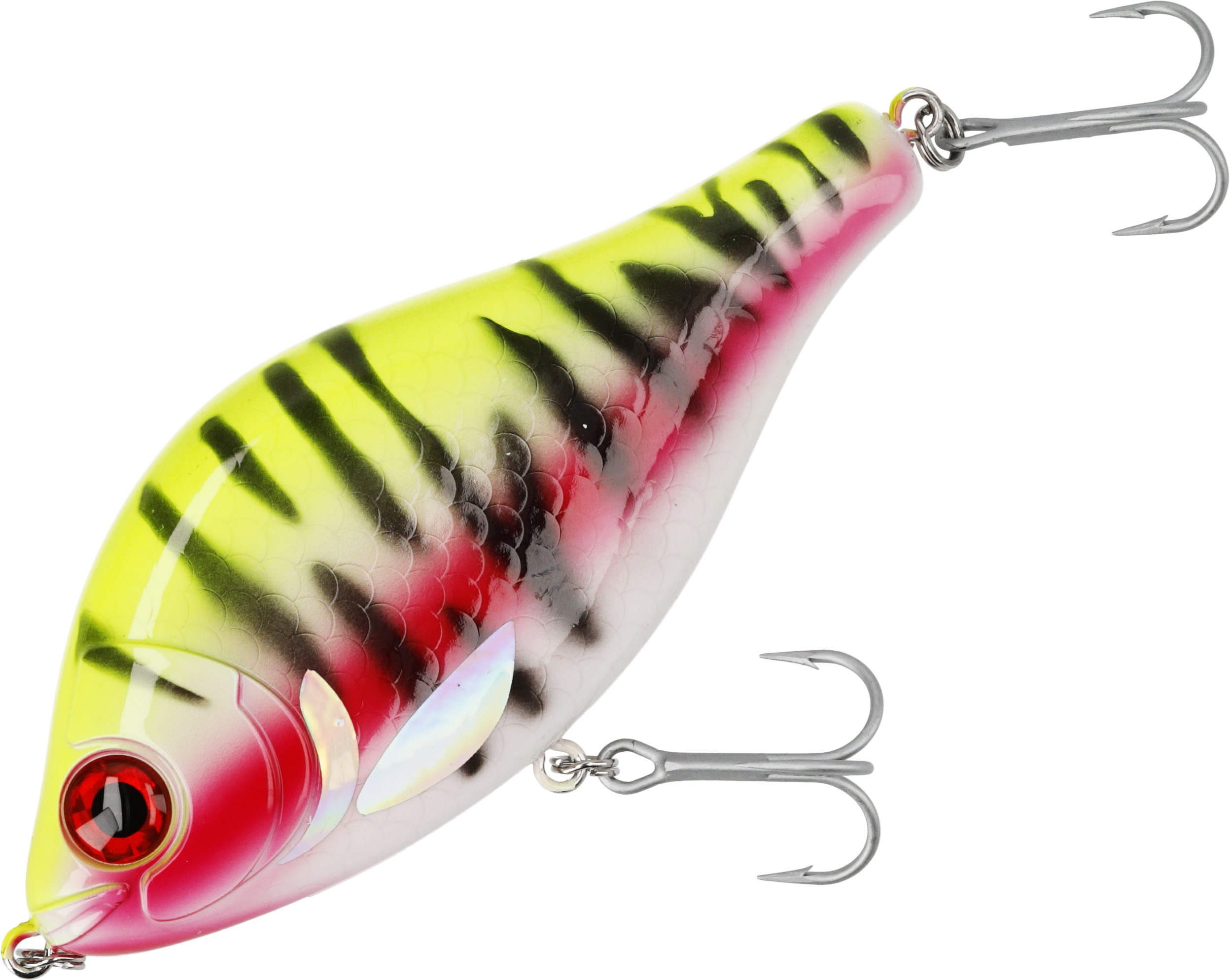 WOBBLER - MFT JERK - 7cm / LEMON TIGER SINKING - 1 pcs.