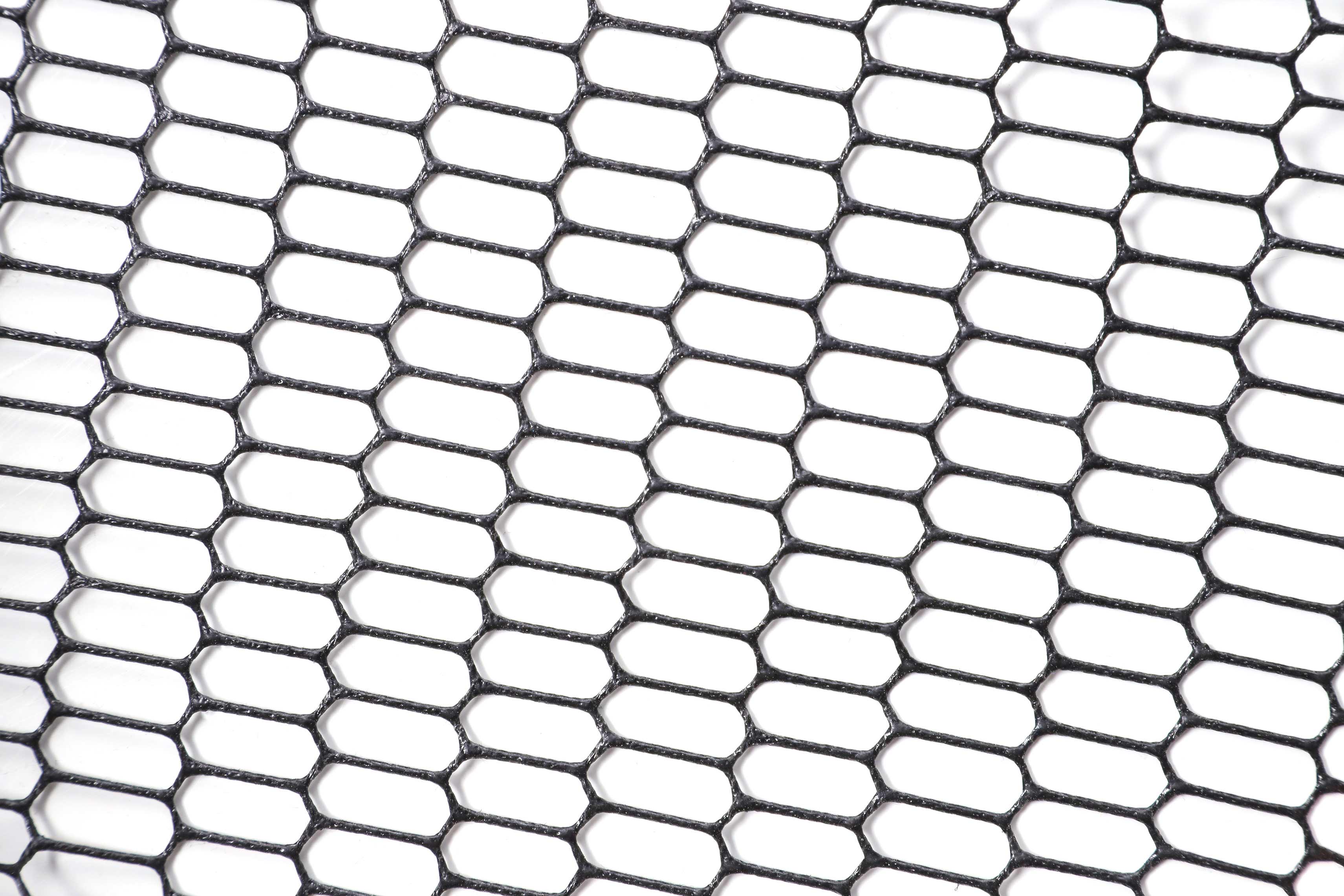 LANDING NET - FOLDABLE 200cm 70/60cm - WITH RUBBER NET - 6x15mm - 1 pcs.