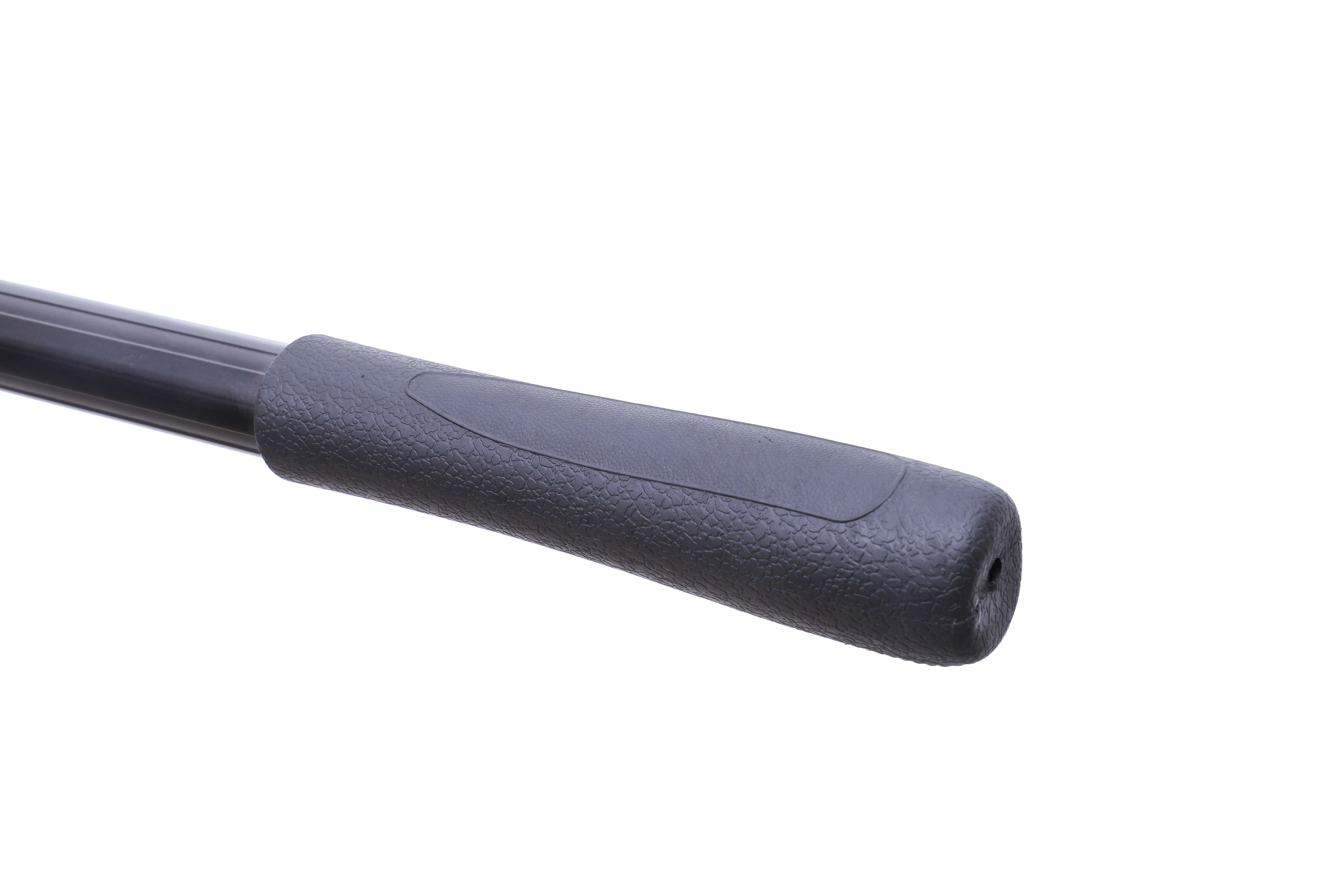 LANDING NET - FOLDABLE 200cm 70/60cm - WITH RUBBER NET - 6x15mm - 1 pcs.