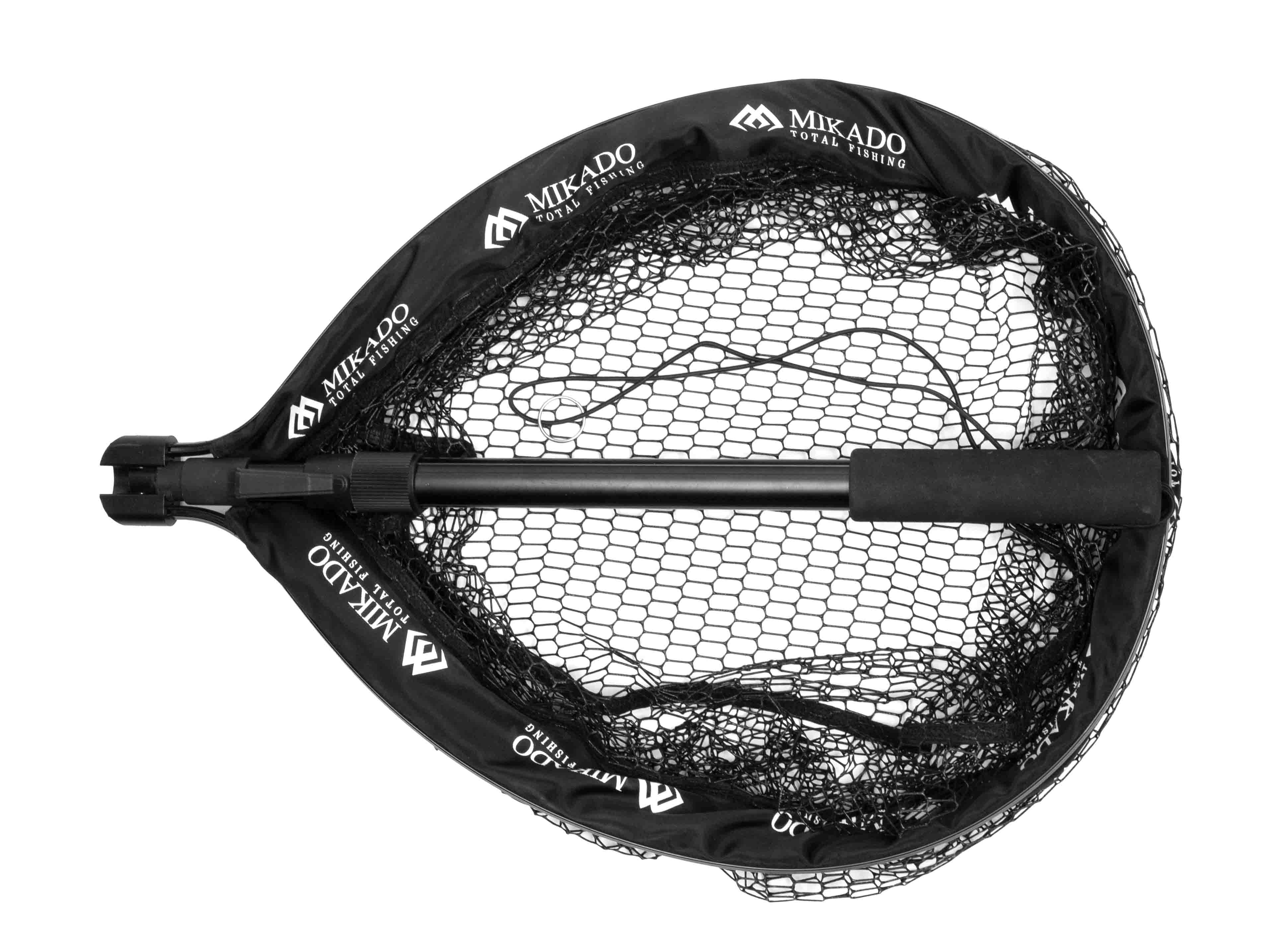 LANDING NET - MFT - FOLDABLE - 135cm - RUBBER NET - 1 pcs.