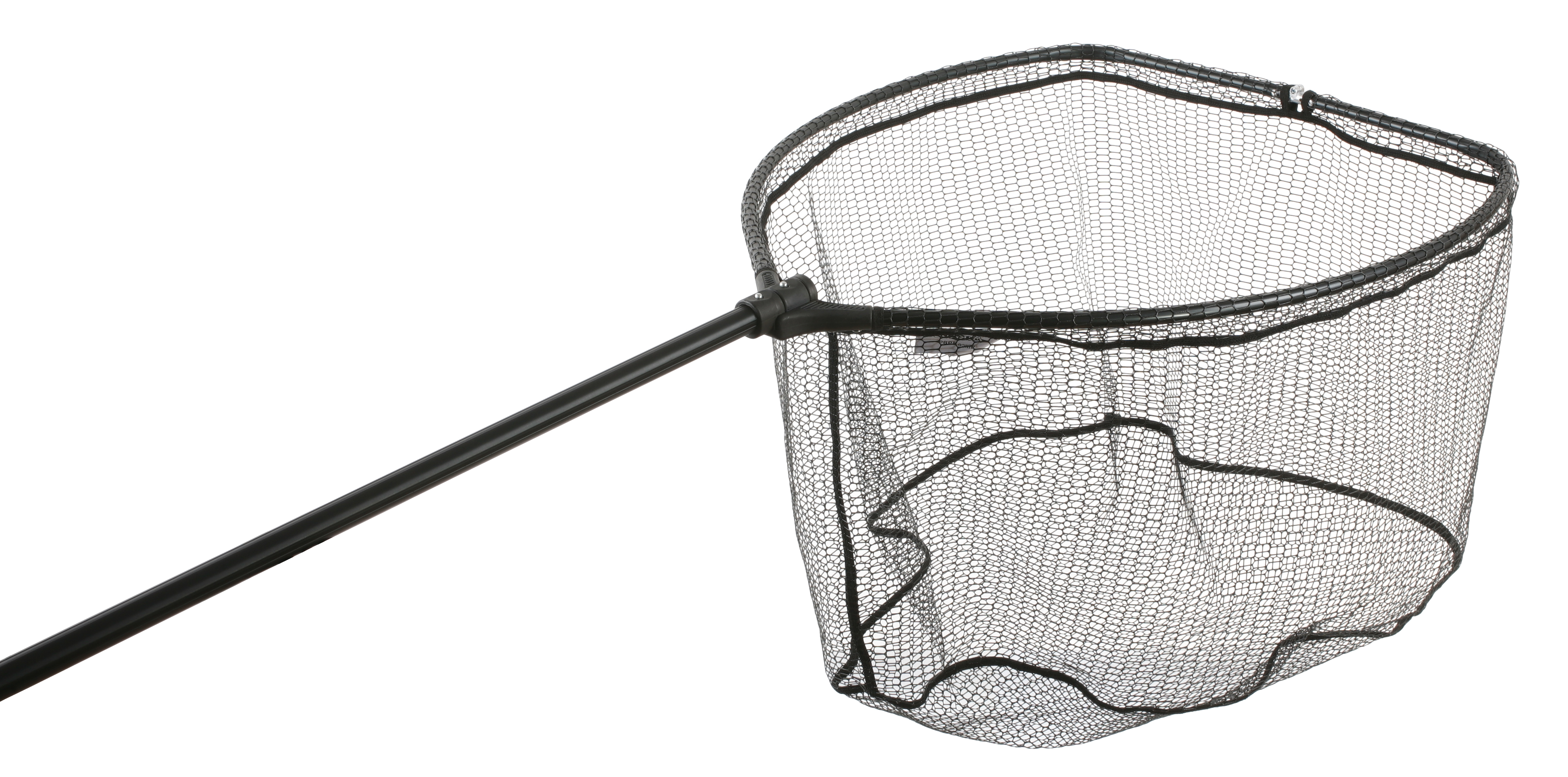 LANDING NET - RUBBER NET - FOLDING FRAME 180cm - 1 pcs.