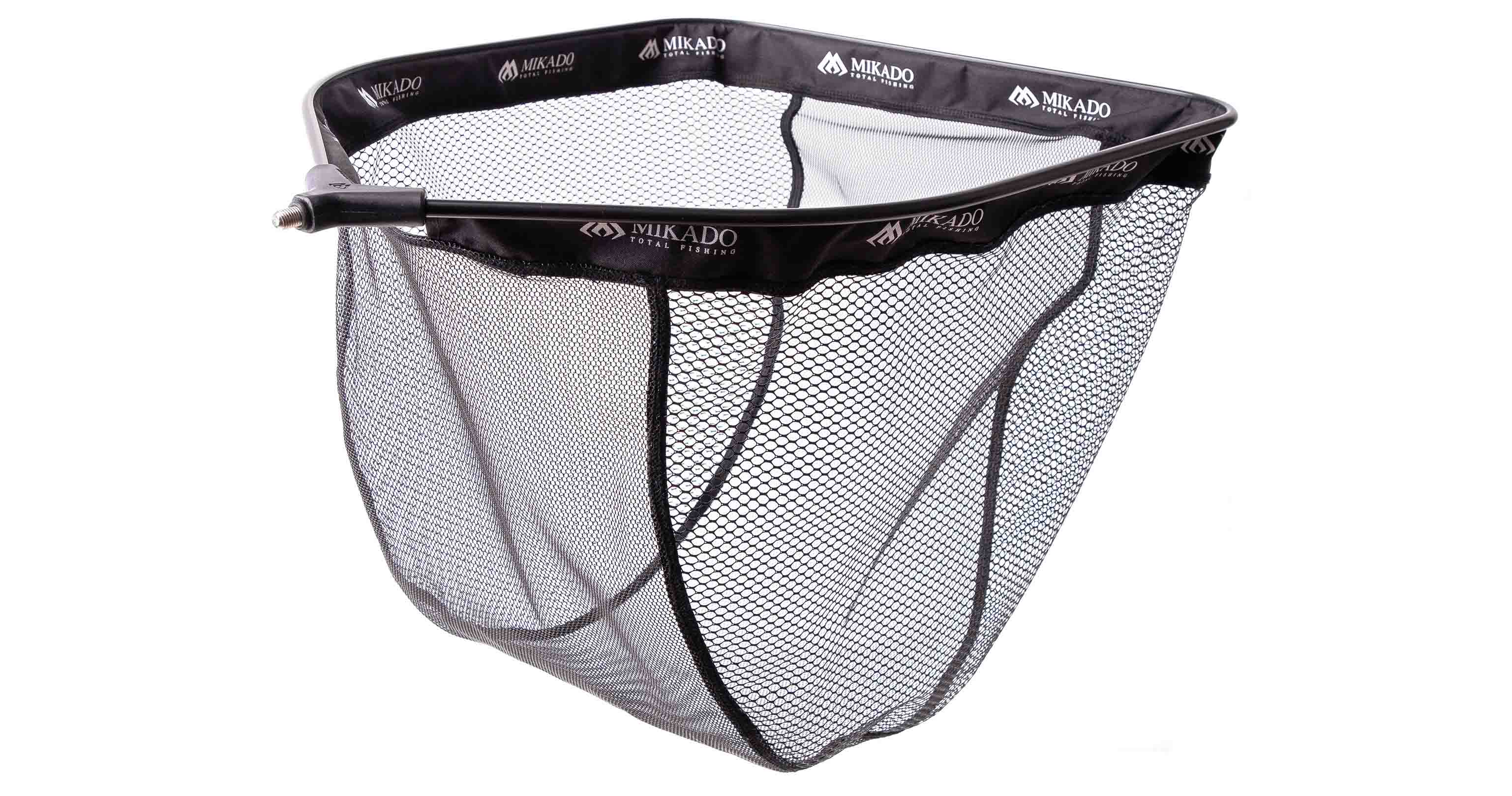 LANDING NET HEAD - 55/45cm - RUBBER NET - DIAMETER 6/3mm - 1 pcs.
