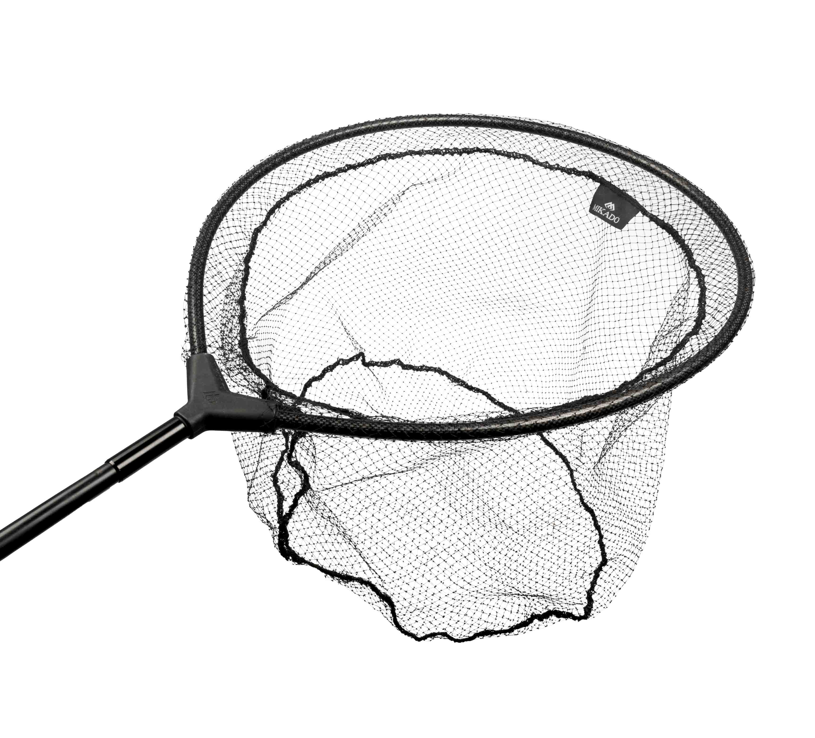 PODBĚRÁKOVÁ HLAVA - CARBON TOURNAMENT 50/40cm - NYLONOVÁ SÍŤKA 6mm - 1 ks.