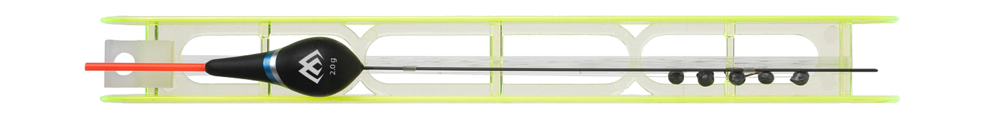 FLOAT - SET - 001-2.0g / line: 0.14/0.12mm - HOOK 12 - 1 set.