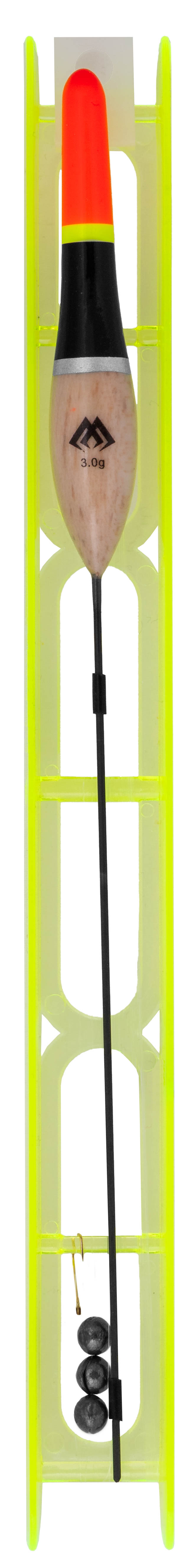 FLOAT - SET - 040 - 2.0g / line: 0.14/0.12mm - hook: 10 - 1 set.