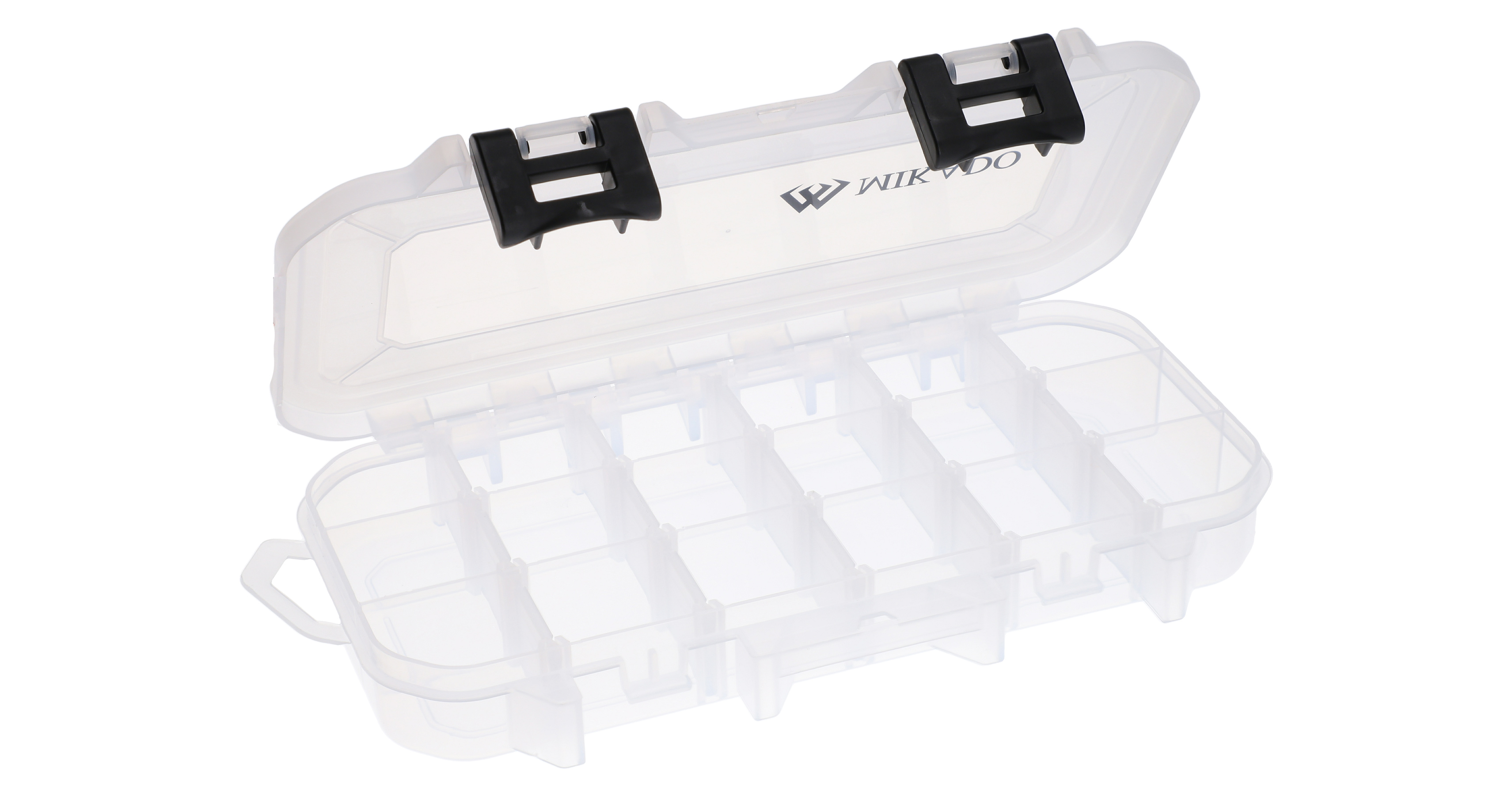 BOX - FOR BAITS (25.4x12.8x3.3cm) WITH COMPARTMENTS - 1 pcs.