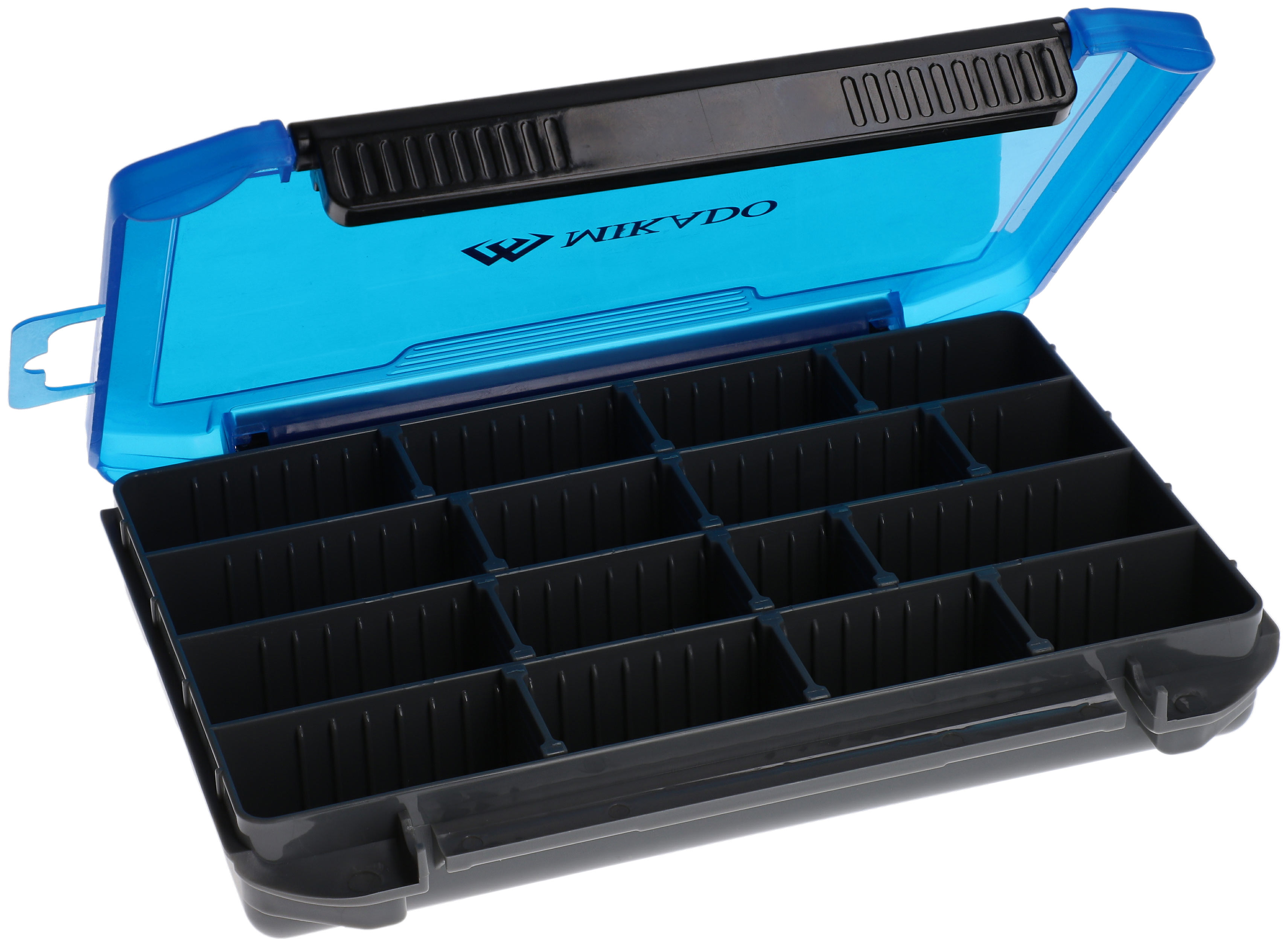 BOX - WITH COMPARTMENTS UAC-H1901 - (25,5x19,5x3,5cm) - size L - BLUE - 1 pcs.