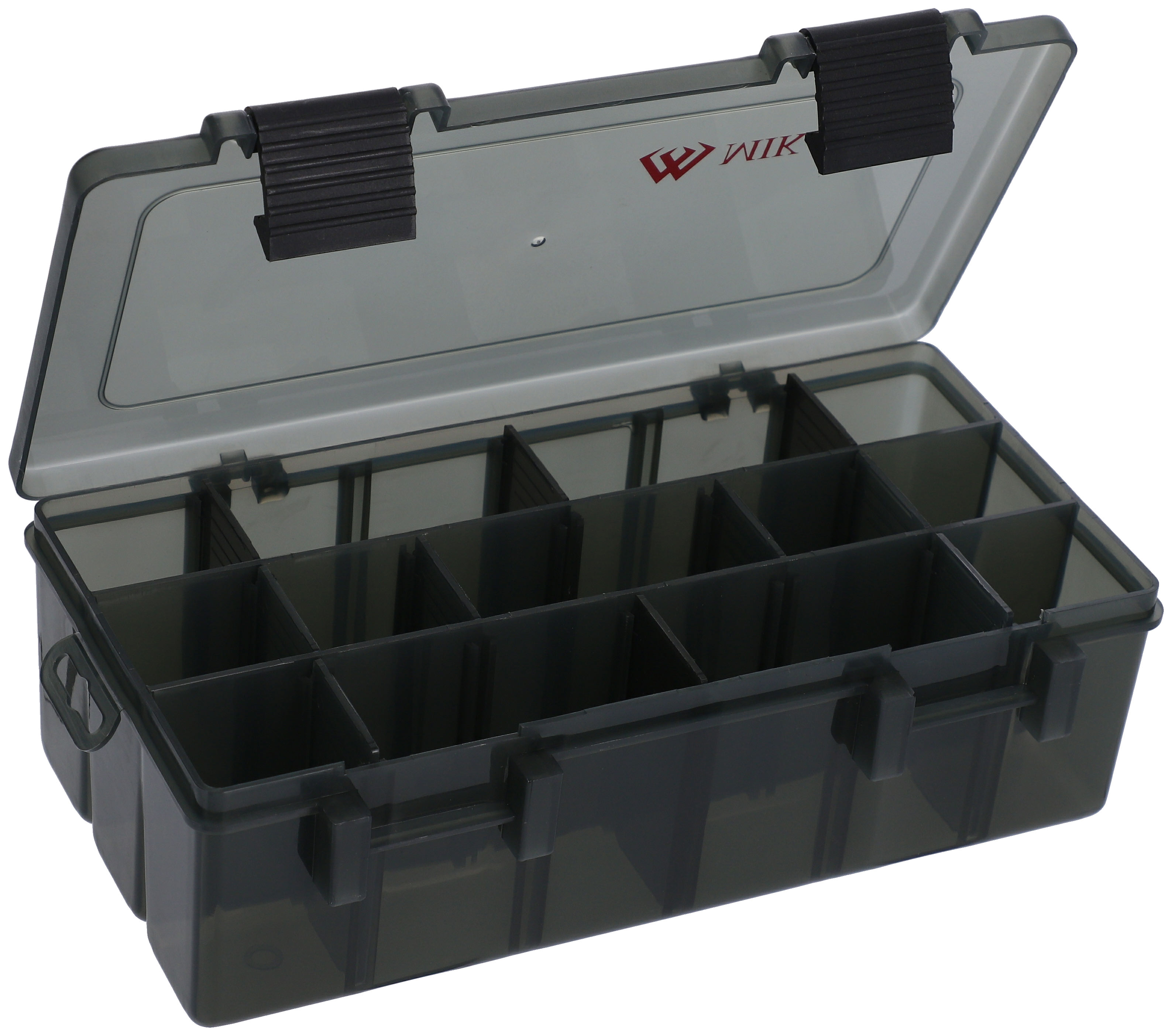 BOX - FOR BAITS H496 (23x11x7cm) DEEP WITH COMPARTMENTS - 1 pcs.