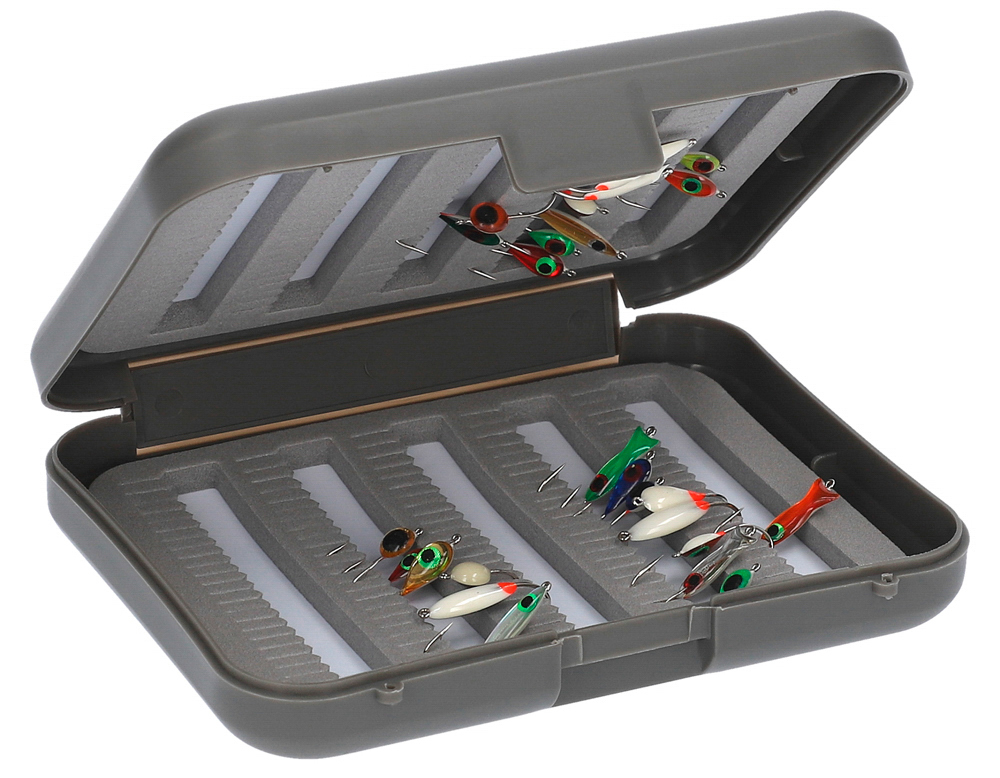 BOX - FLY FISHING 124x92x30mm - 1 pcs.