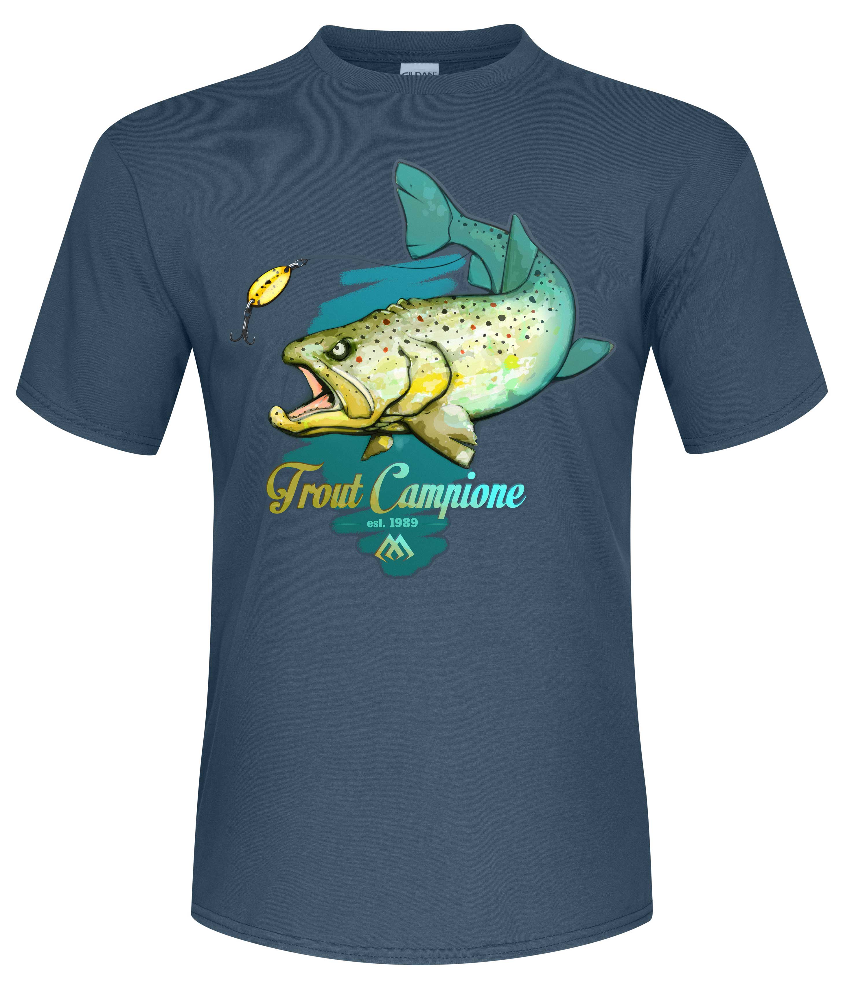 T-SHIRT - MIKADO 2023 - size XXL - TROUT - 1 pcs.