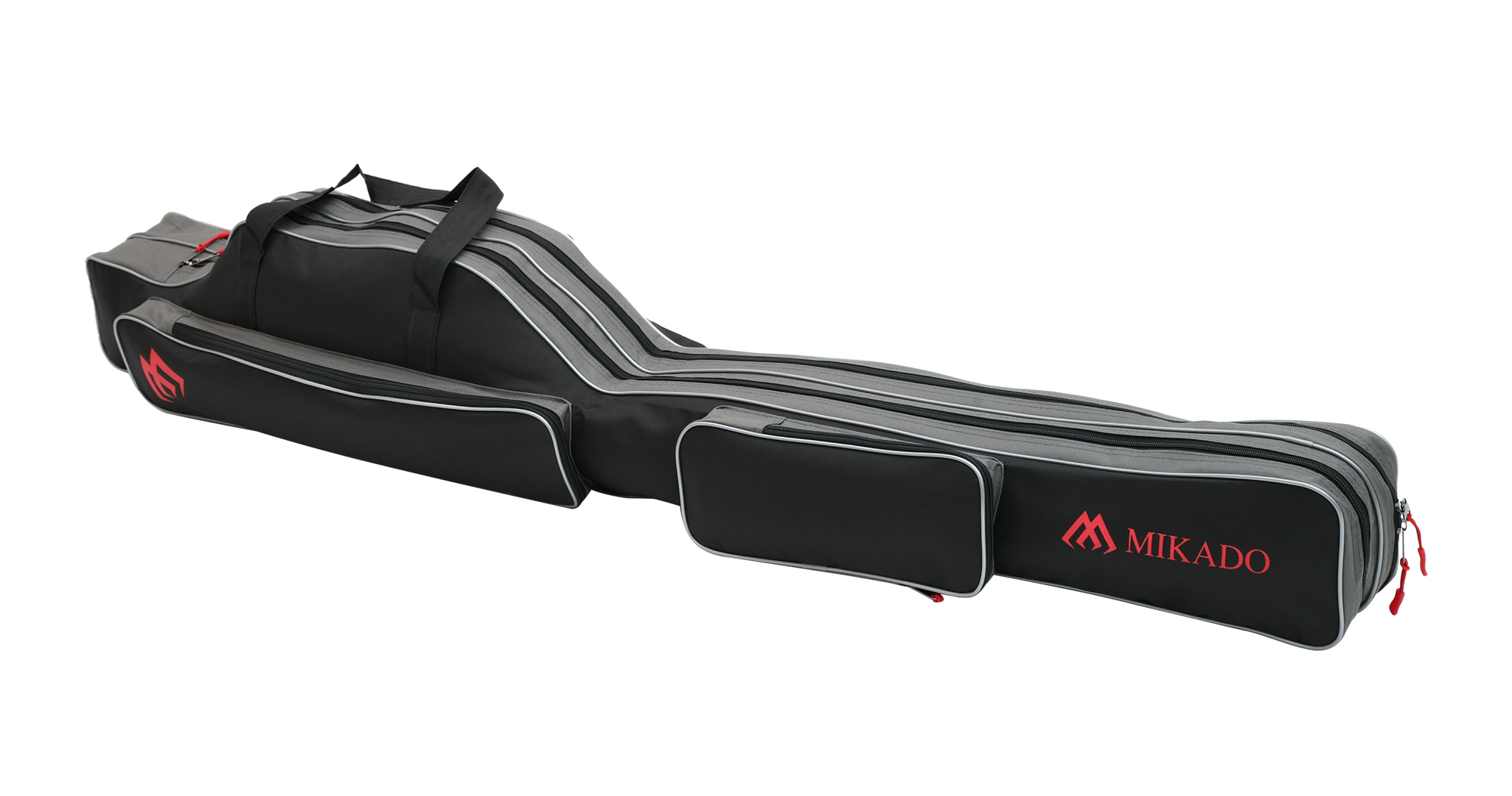 ROD HOLDALL - 2 COMPARTMENT 100CM - BLACK - 1 pcs.