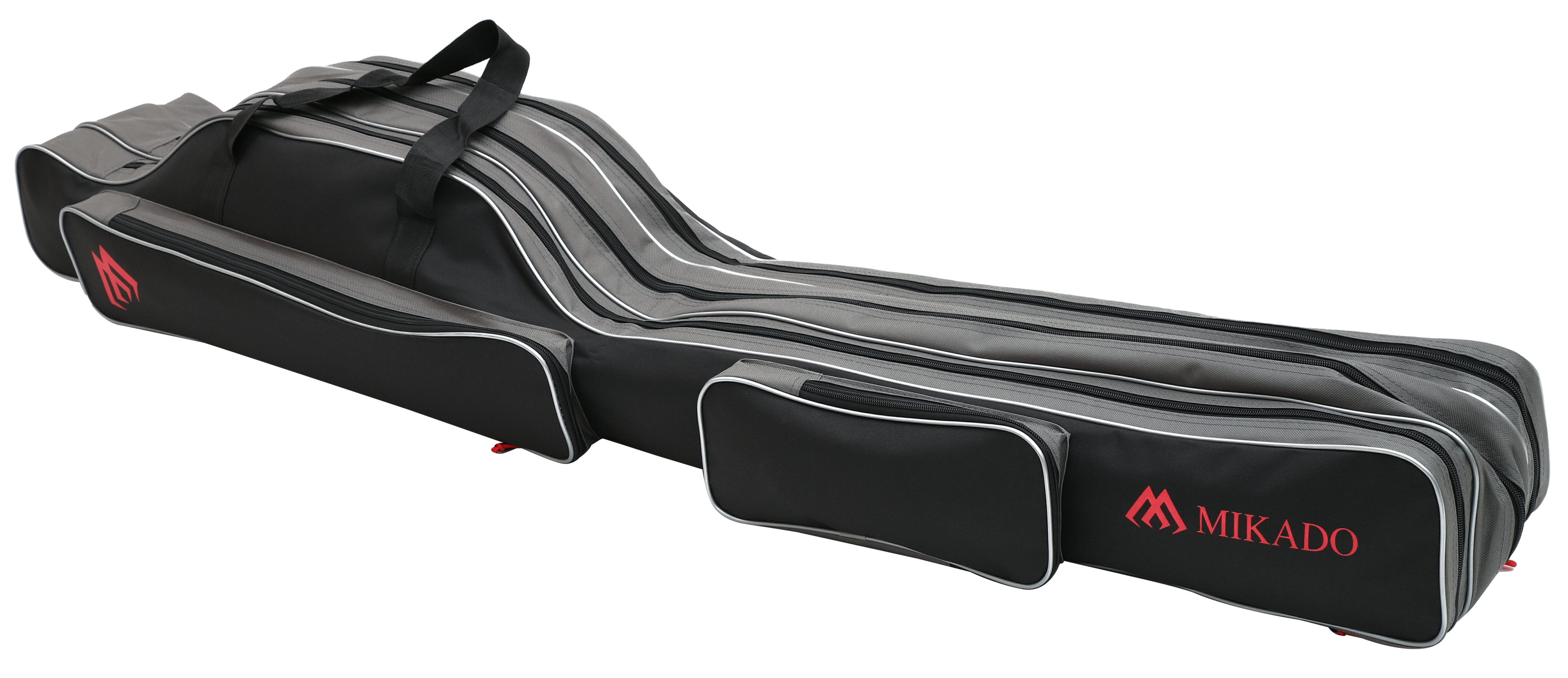 HOLDALL - FOR RODS - 3 COMPARTMENTS 100cm BLACK - 1 pcs.