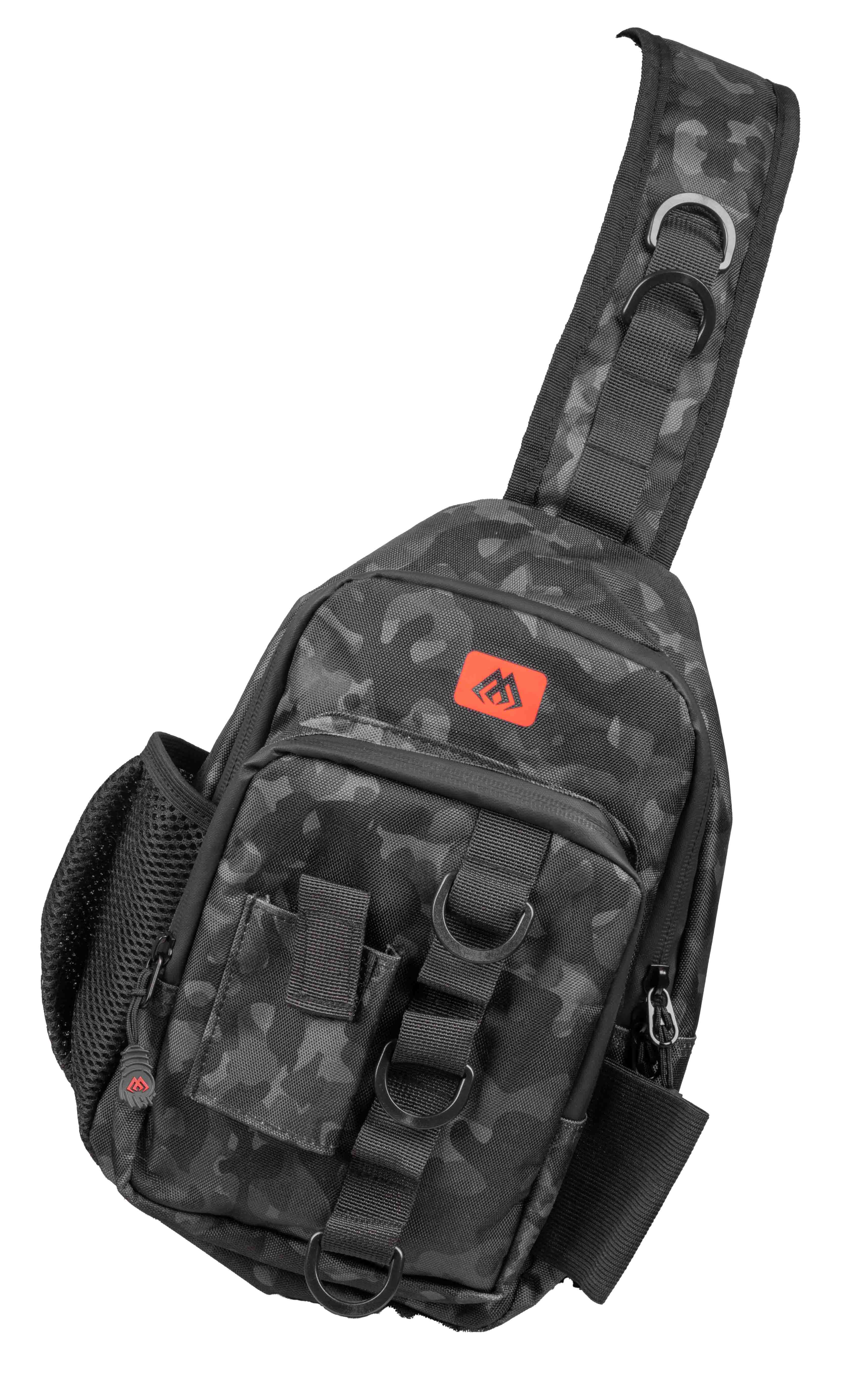 BATOH – PŘES RAMENO - MALÝ BLACK CAMO (29X18X10 cm) – 1 ks.