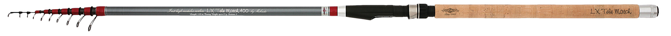 ROD - LX (LEXUS) TELE MATCH 400 up to 25g (8 sec.) - 1 pcs.