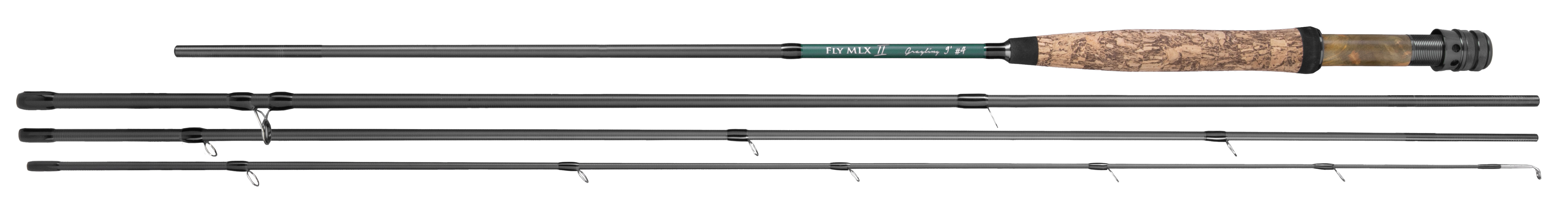 PRUT - MUŠKAŘSKÝ PRUT FLY MLX II GRAYLING 9' / #4 (4 díly) - 1 ks.