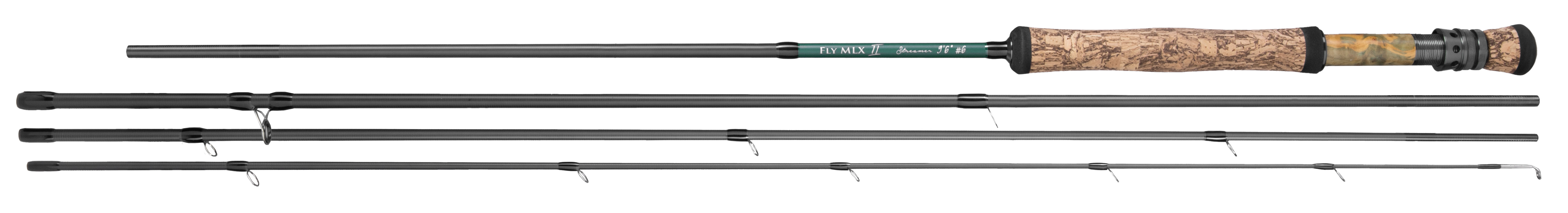 PRUT - MUŠKAŘSKÝ PRUT FLY MLX II STREAMER 9'6" / #6 (4 díly) - 1 ks.