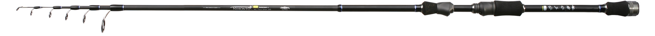 ROD - NIHONTO ML TELESPIN 300 c.w. 5-25g (7 sec.) - 1 pcs.