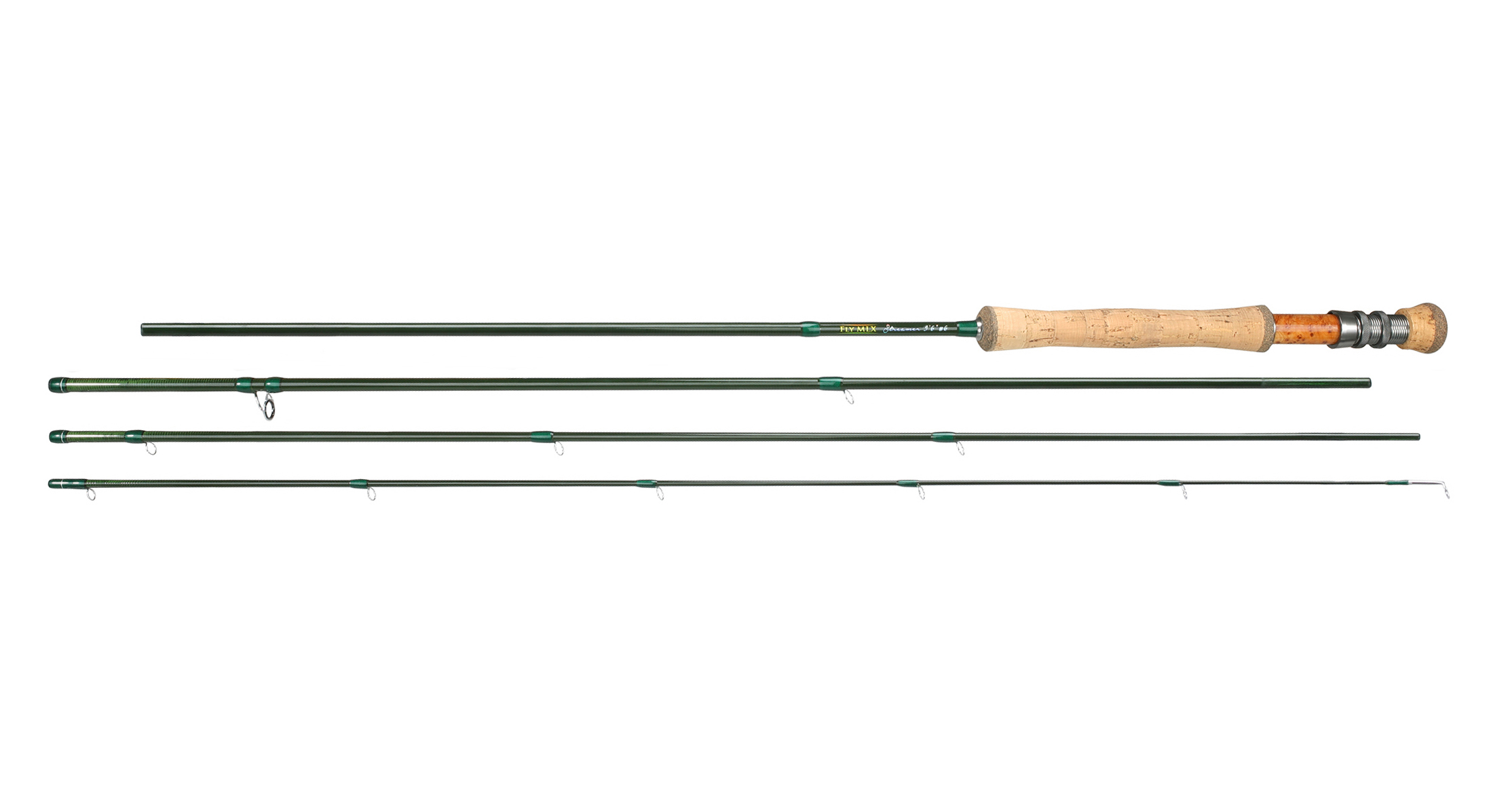ROD - FLY FISHING FLY MLX STREAMER 9'6'' / #6 (4 sec.) - 1 pcs.