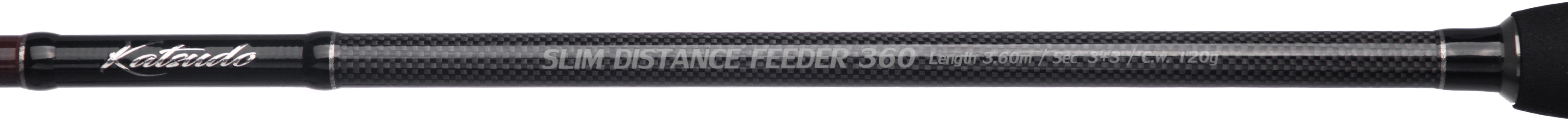 ROD - KATSUDO SLIM DISTANCE FEEDER 360 c.w. up to 120g (3 sec.) - 1 pcs.