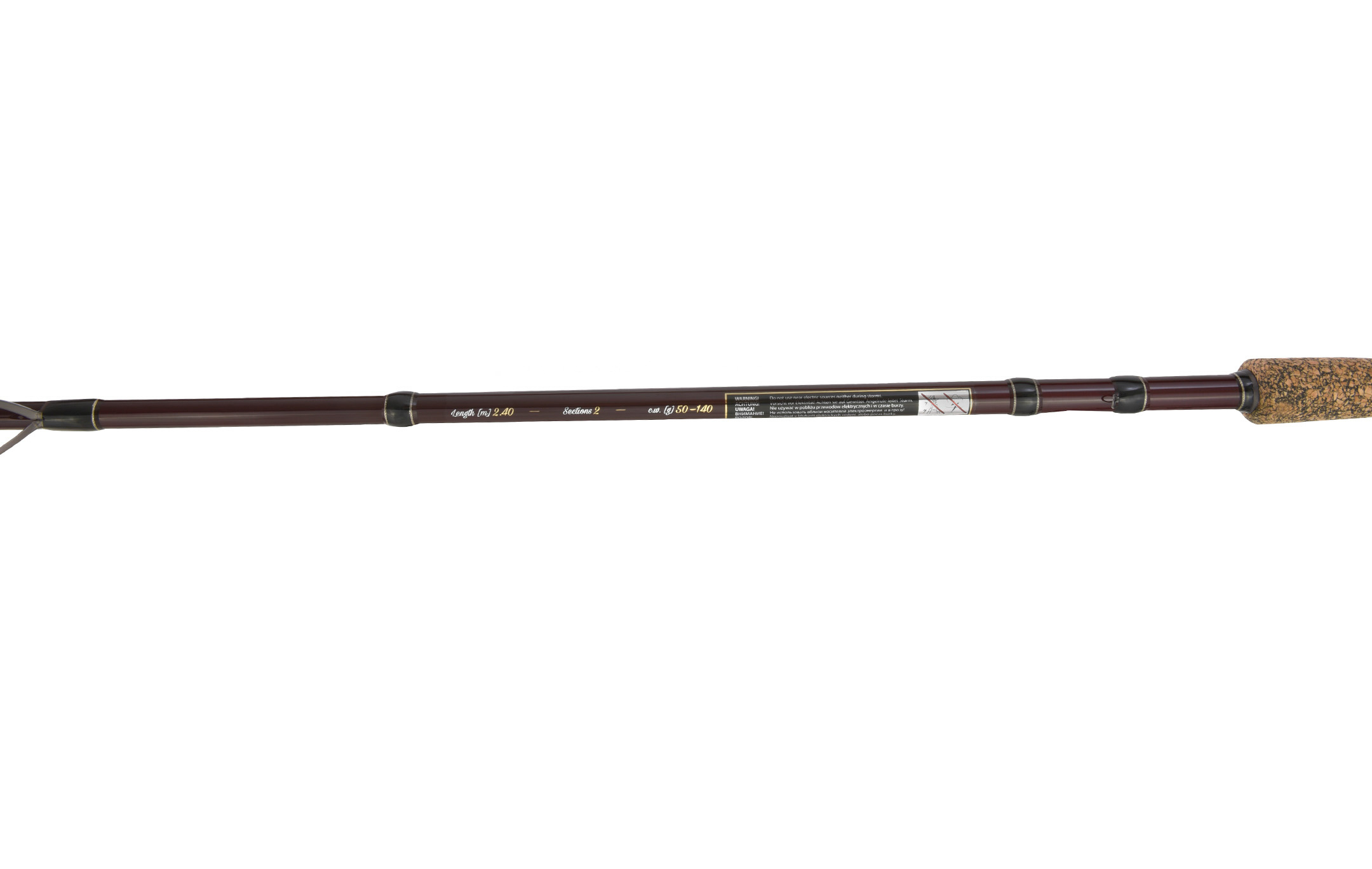 ROD - EXCELLENCE GOLIAT 255 c.w. 50-160g (2 sec.) - 1 pcs.
