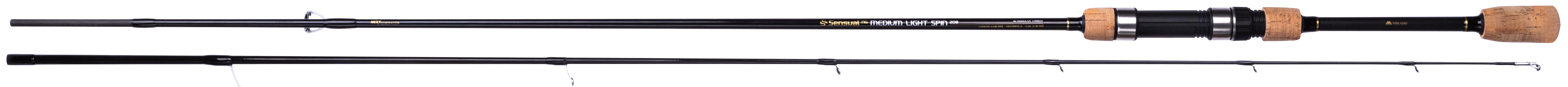 ROD - SENSUAL N.G. MEDIUM LIGHT SPIN 214 c.w. 3-18g (2 sec.) - 1 pcs.