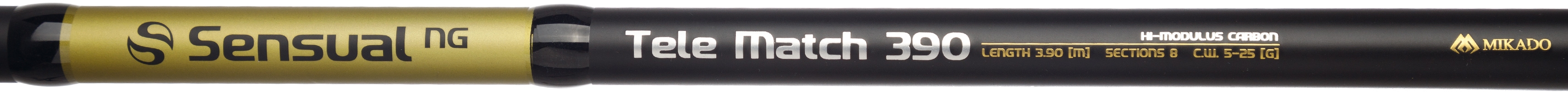 Prut Mikado Sensual N.G. Tele Match 390cm 5-25g