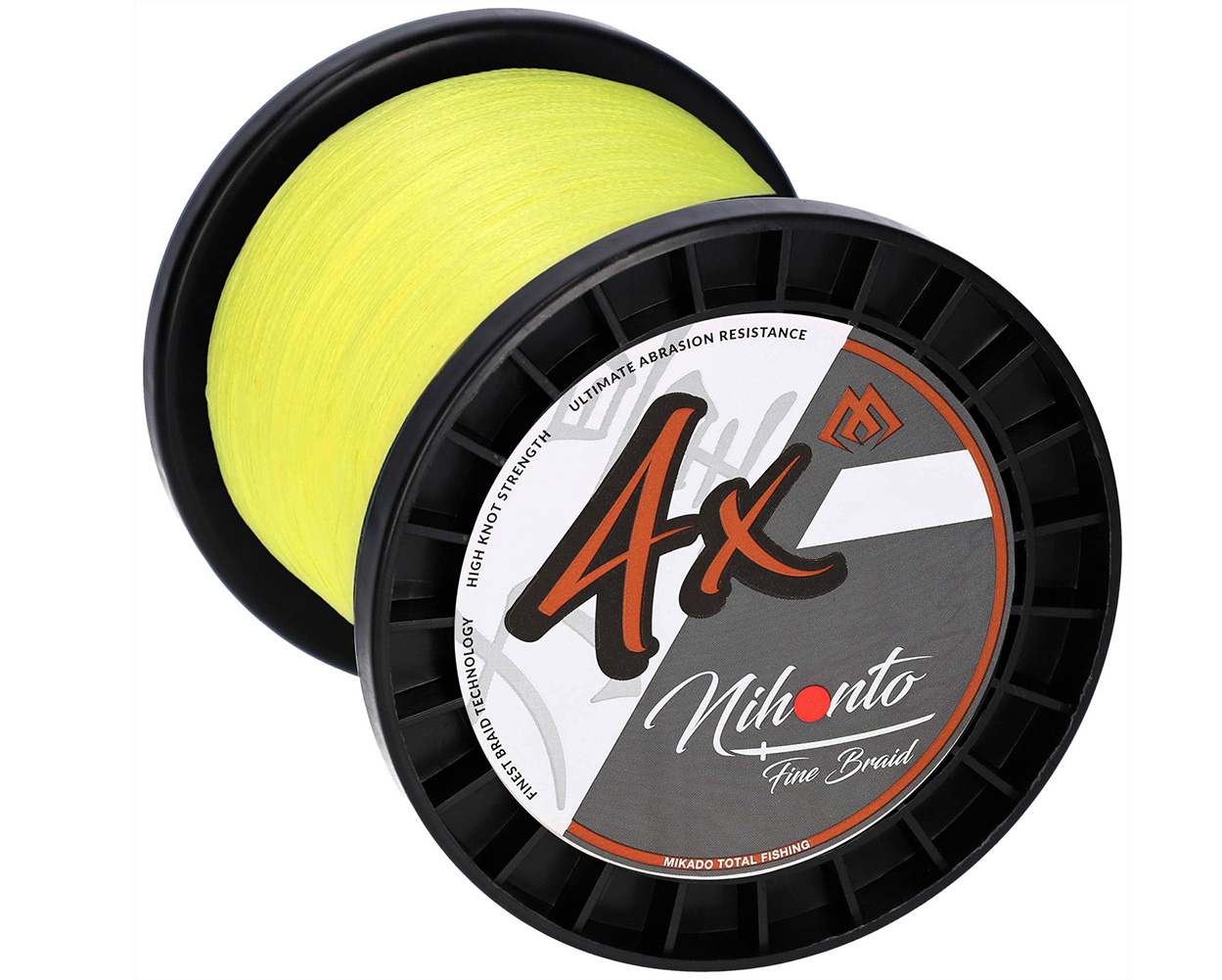 Plecionka - Nihonto Fine Braid - 0.50mm/41.8kg/900m - Fluo Żółta - op.1szp.